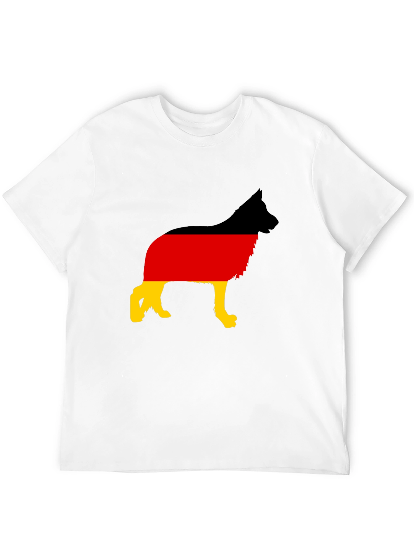 German Shepherd Flag T-Shirt - Deutschland Dog Tee