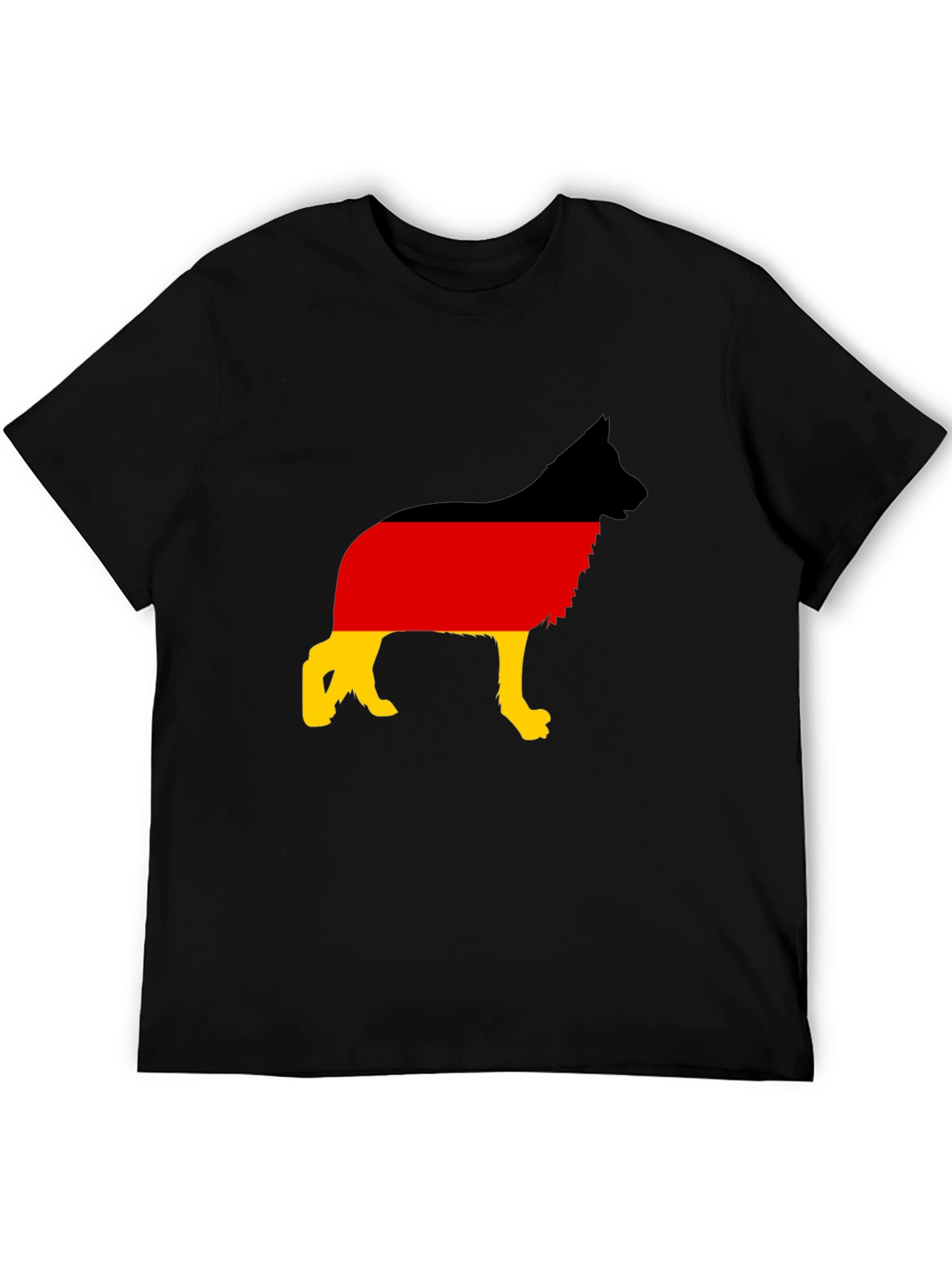 German Shepherd Flag T-Shirt - Deutschland Dog Tee