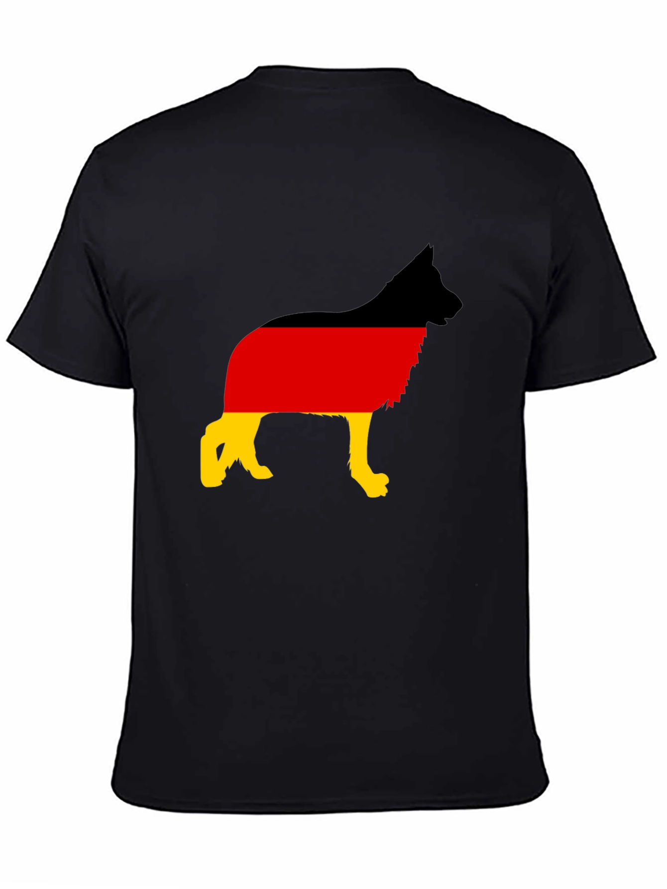 German Shepherd Flag T-Shirt - Deutschland Dog Tee