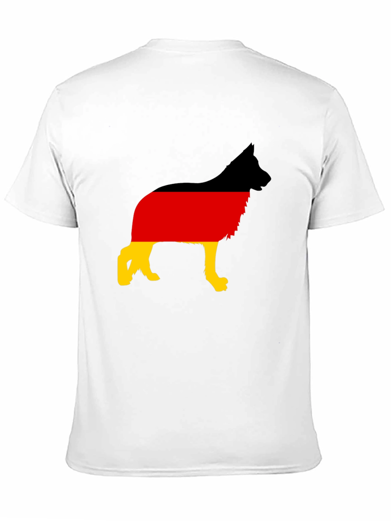 German Shepherd Flag T-Shirt - Deutschland Dog Tee