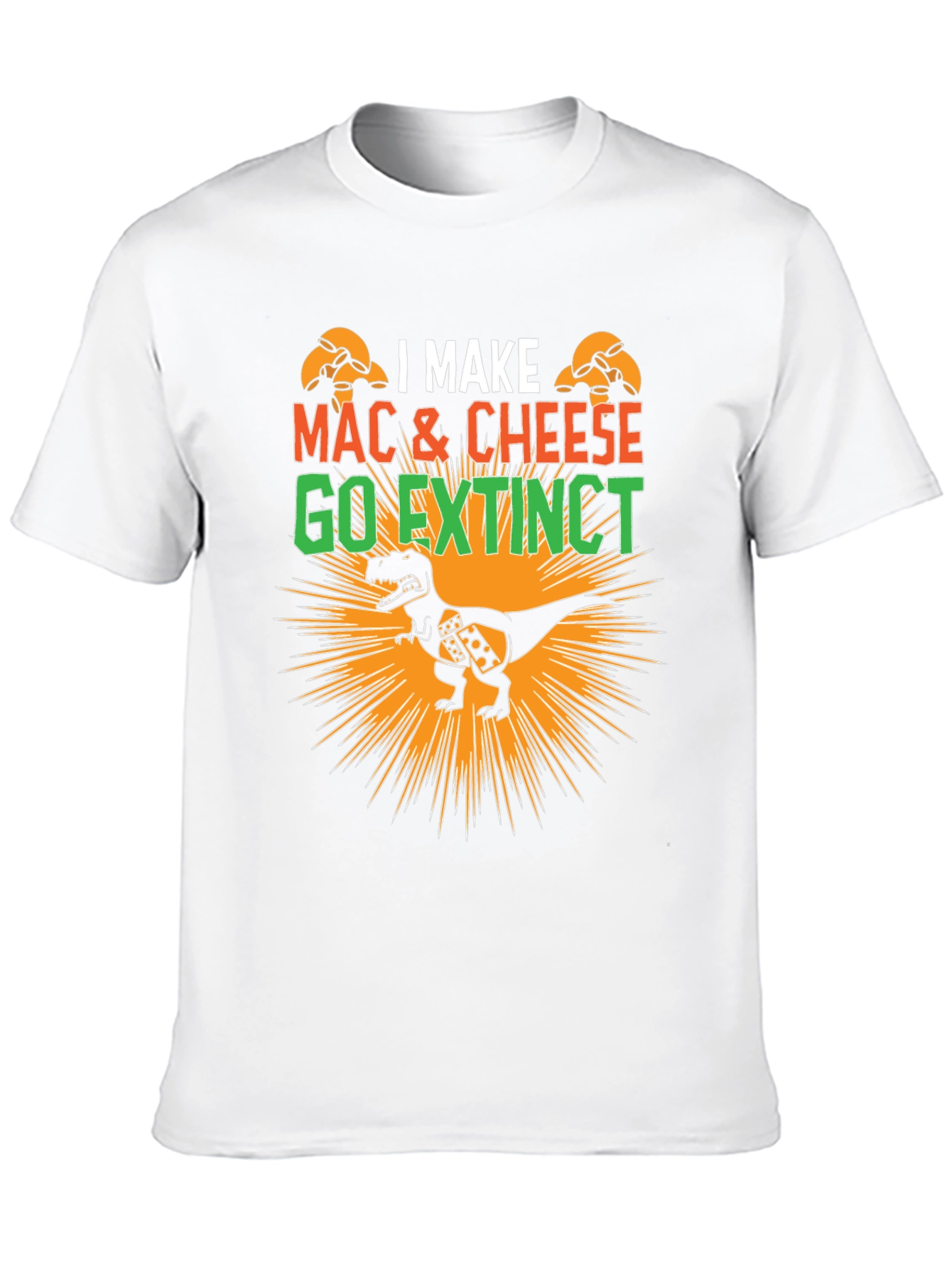 Mac & Cheese T-Rex Graphic T-Shirt