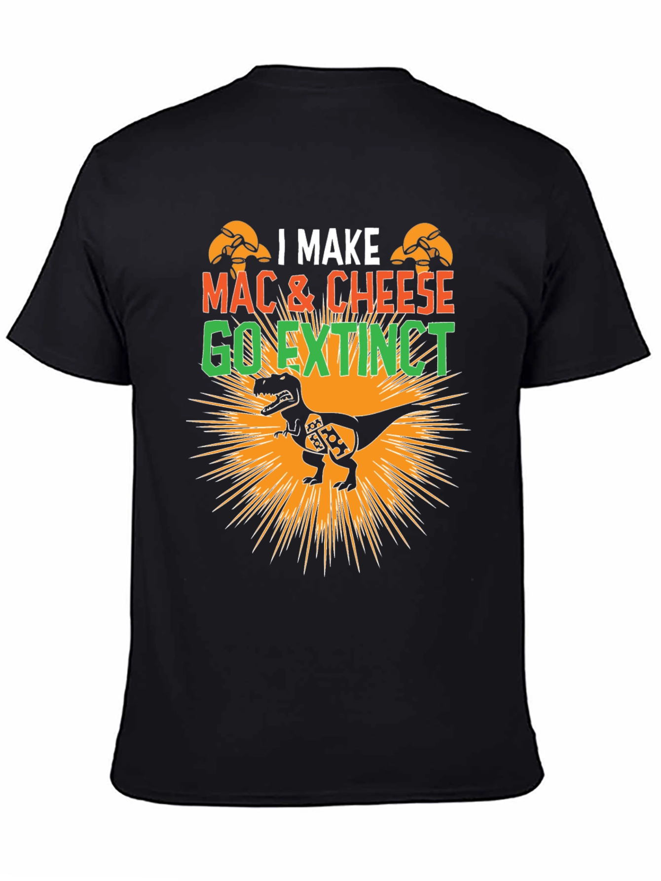 Mac & Cheese T-Rex Graphic T-Shirt