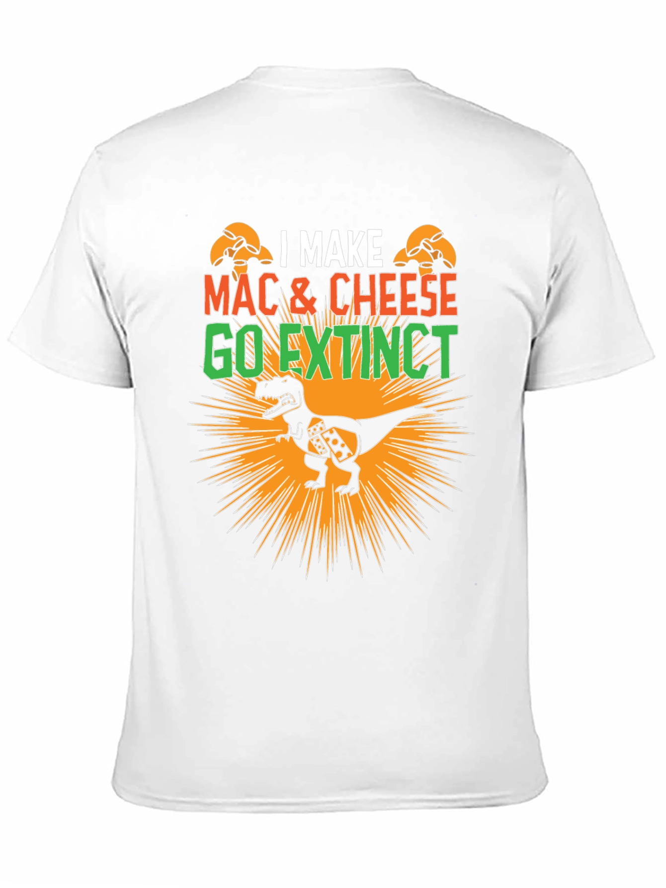 Mac & Cheese T-Rex Graphic T-Shirt