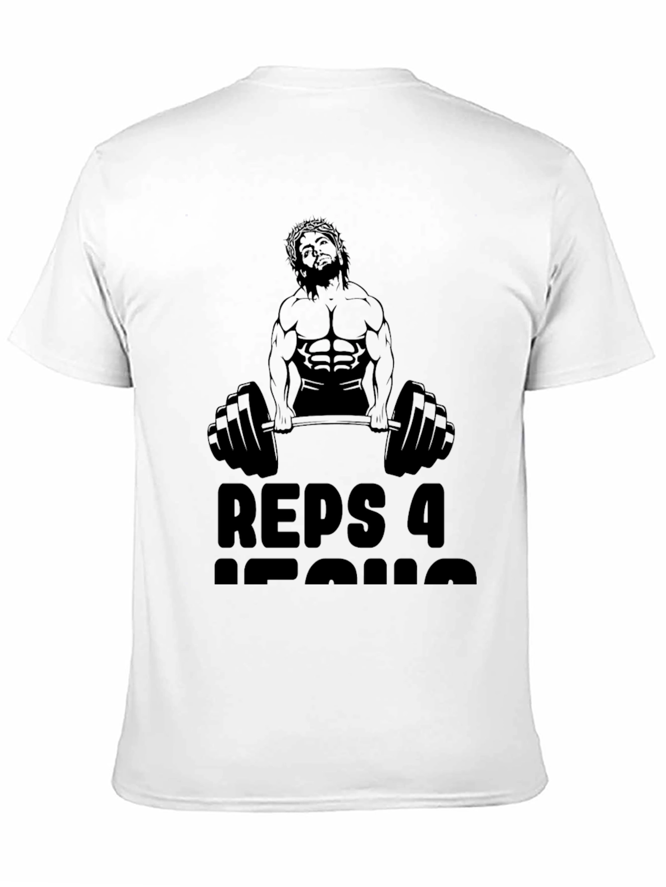 Reps 4 Jesus Black Graphic T-Shirt