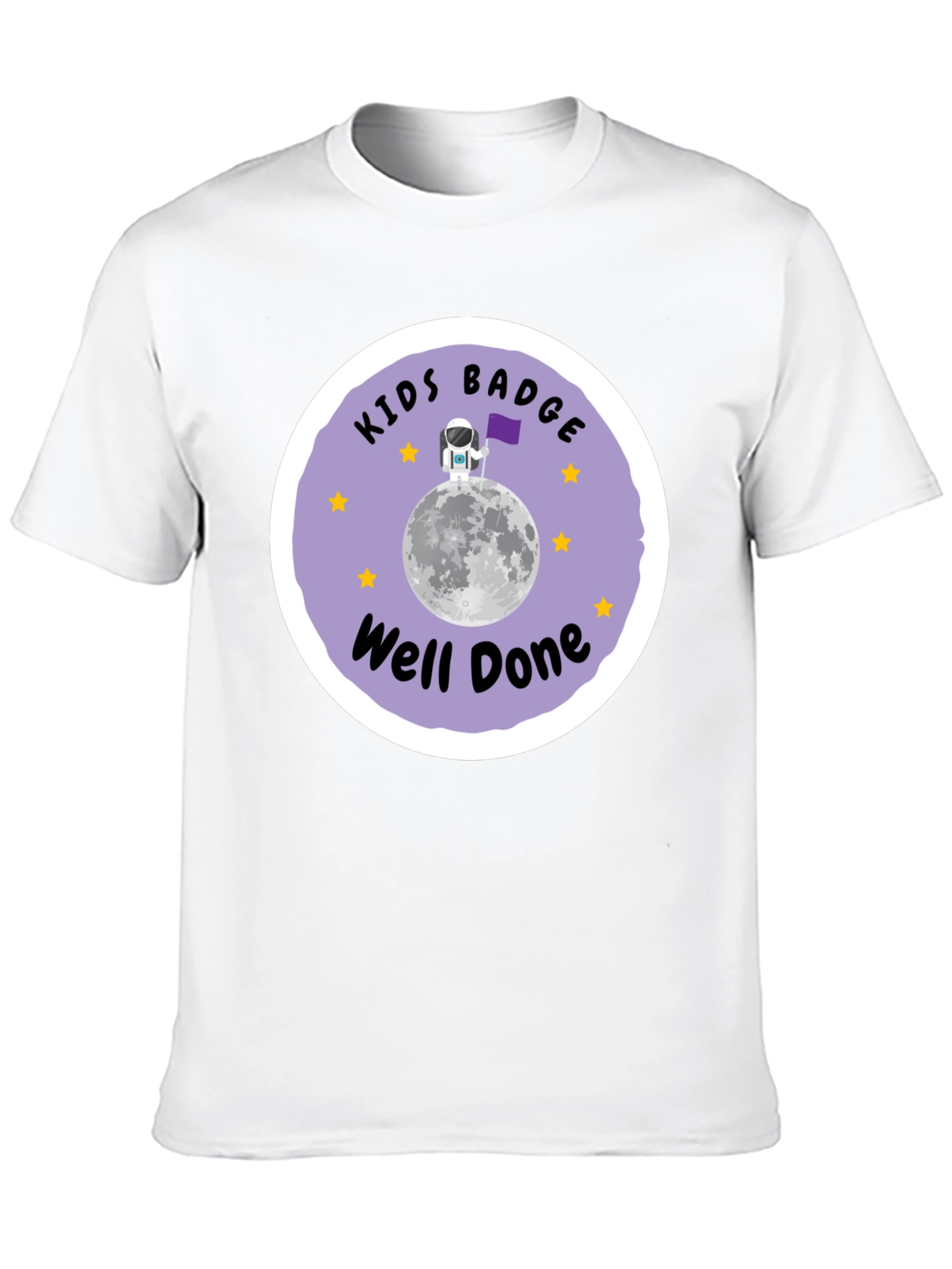Kids Badge Well Done Graphic T-Shirt