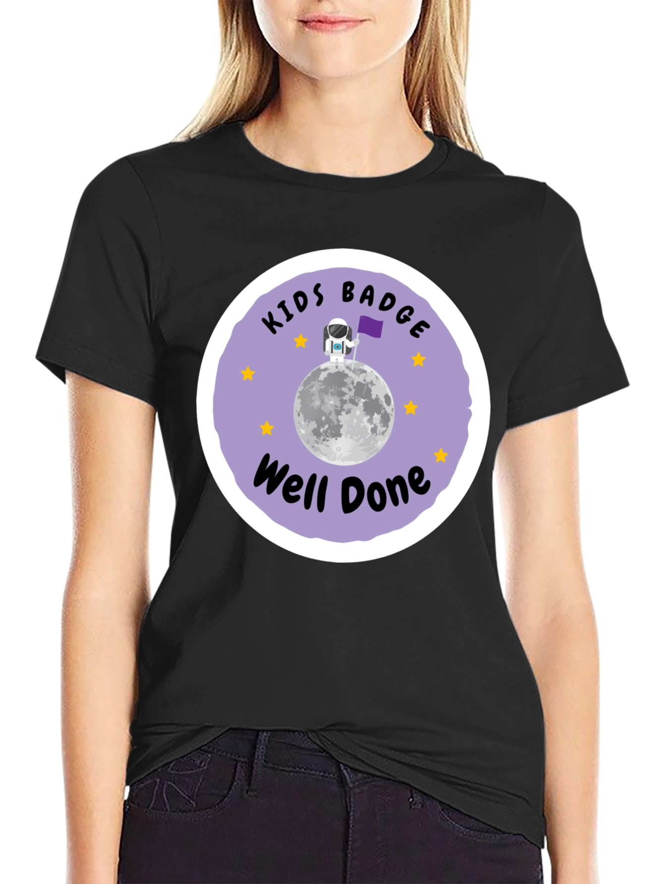 Kids Badge Well Done Graphic T-Shirt