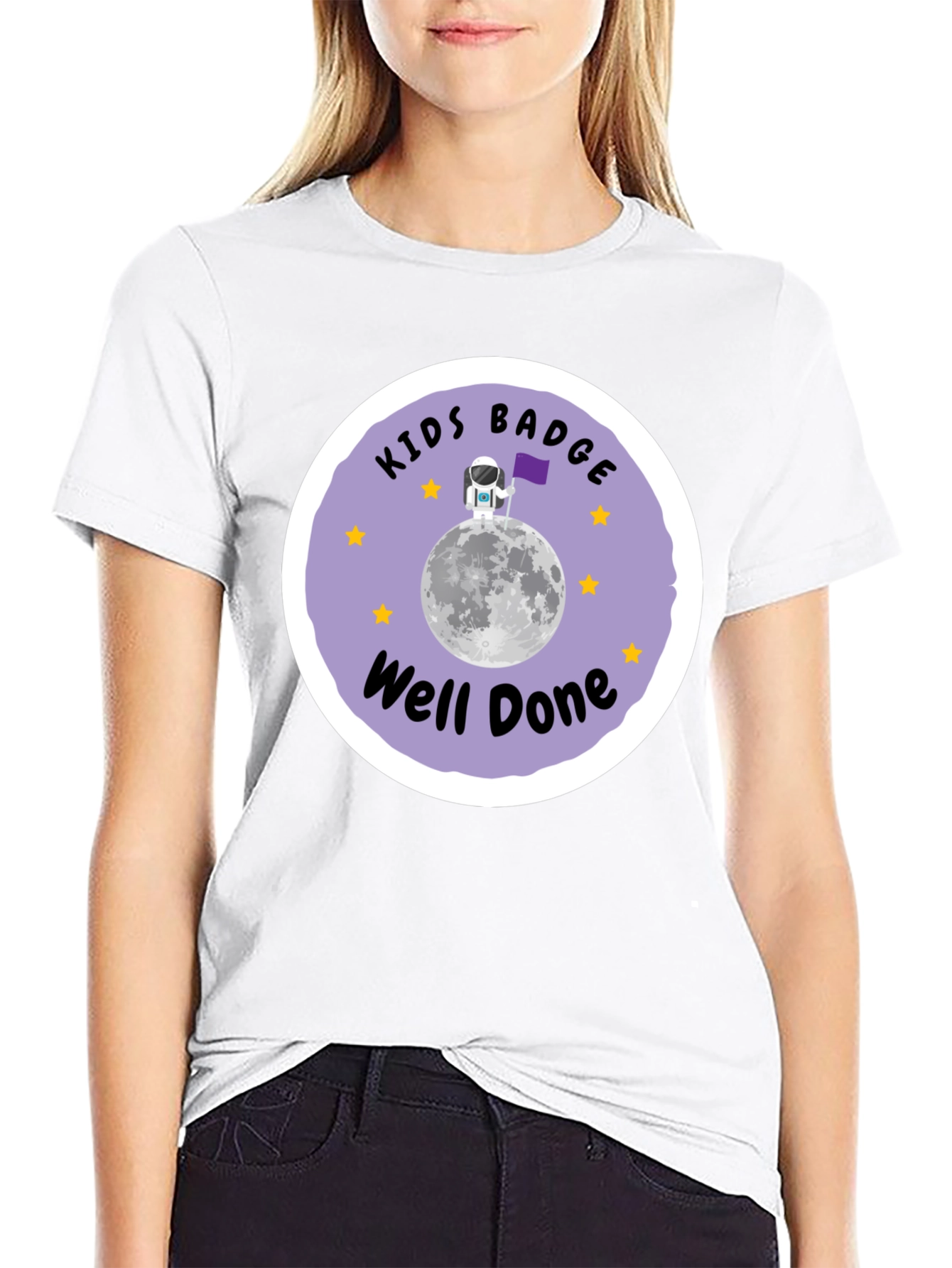 Kids Badge Well Done Graphic T-Shirt