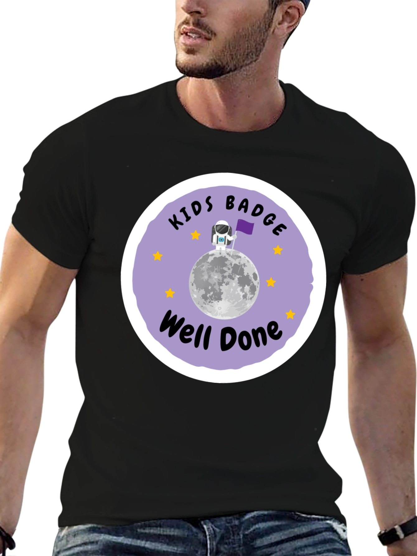 Kids Badge Well Done Graphic T-Shirt