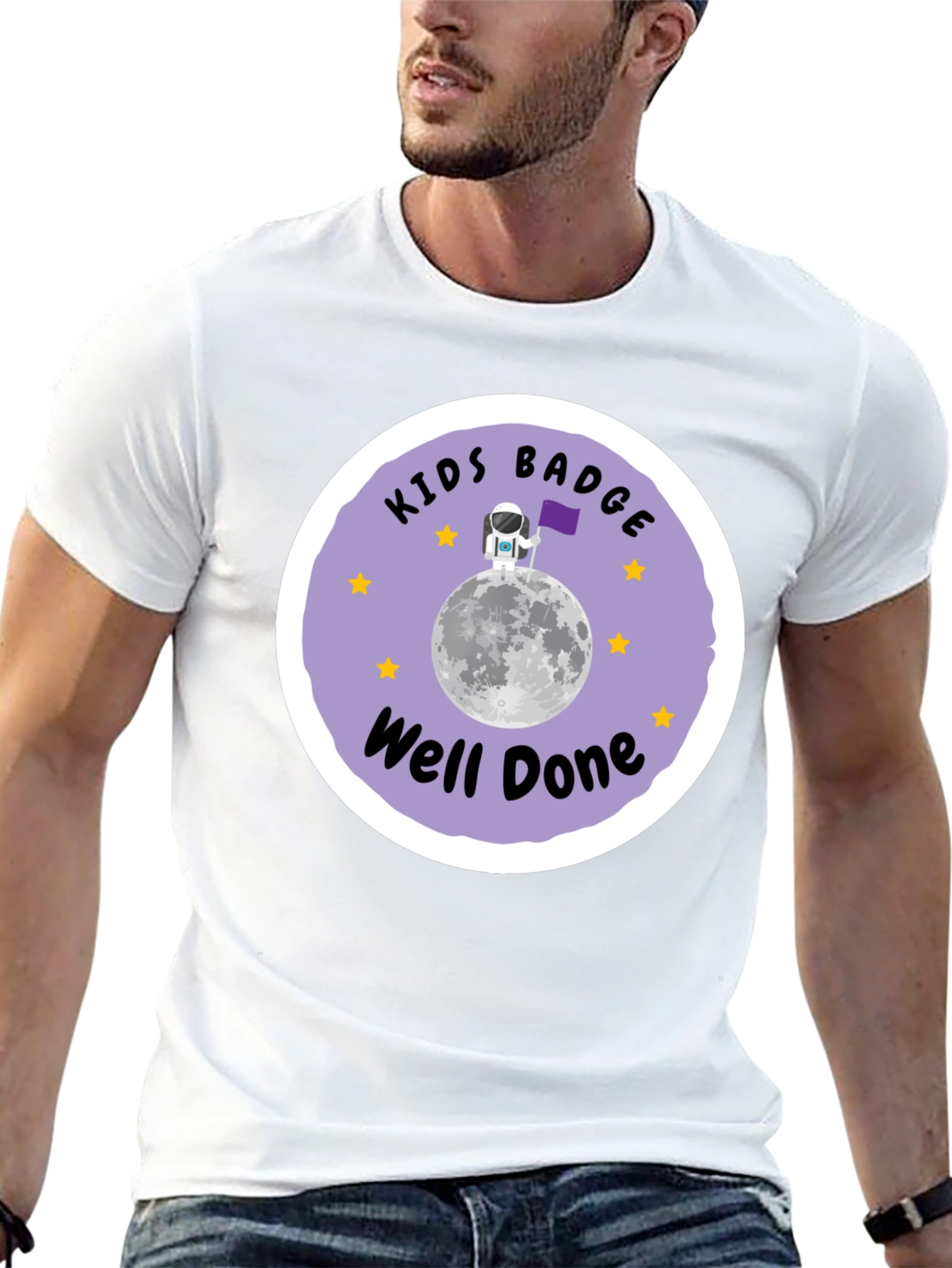 Kids Badge Well Done Graphic T-Shirt