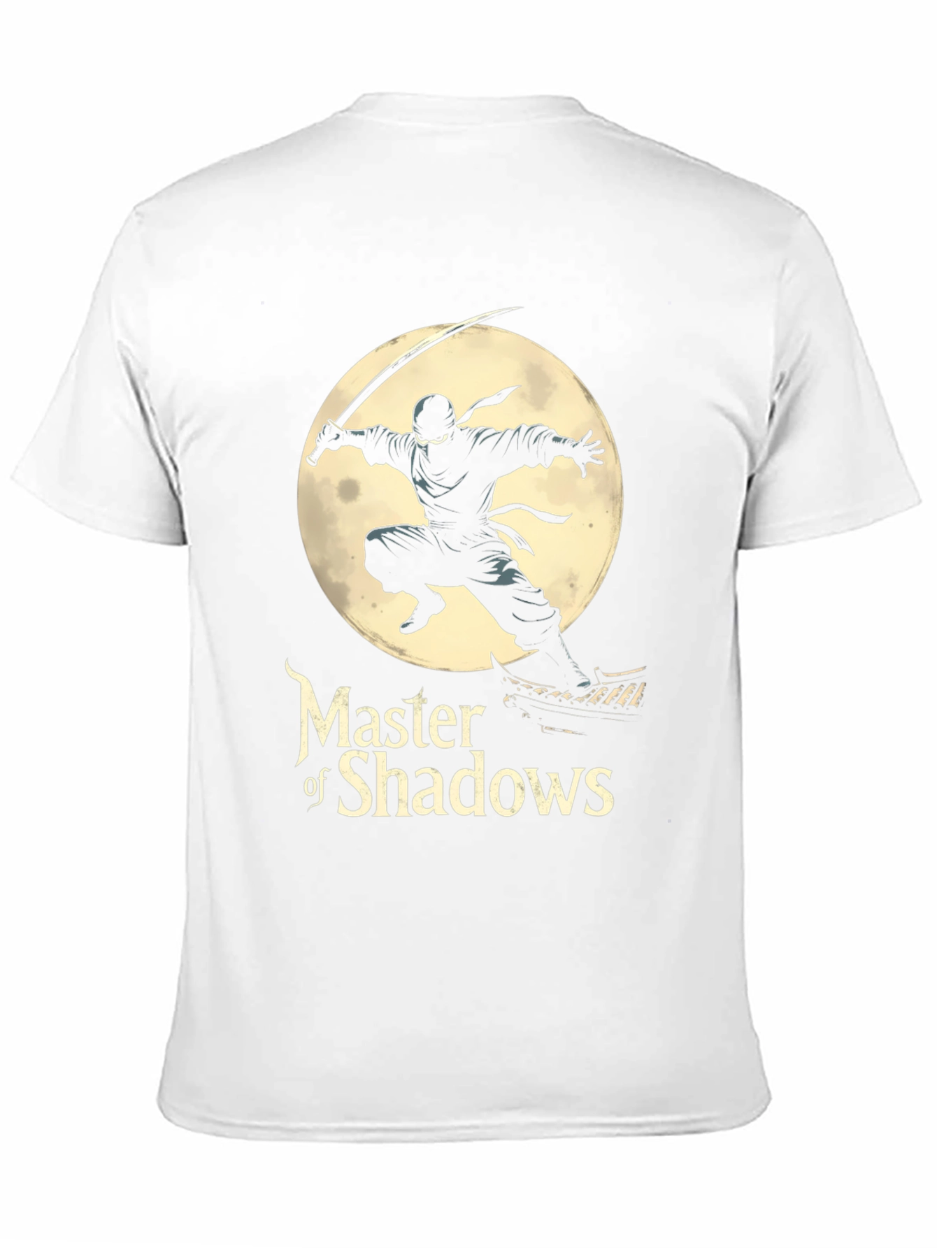 Ninja Master of Shadows Black T-Shirt