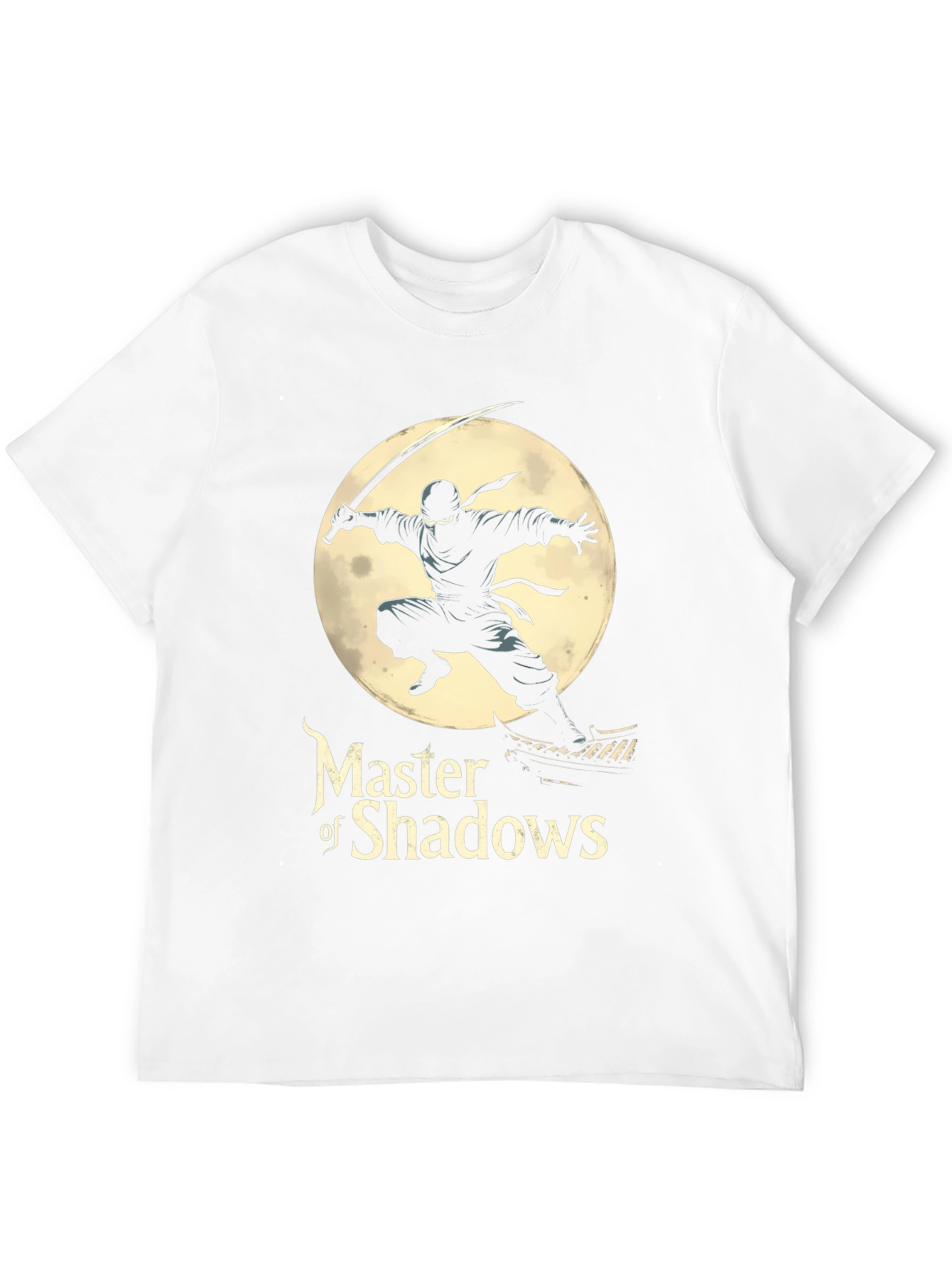 Ninja Master of Shadows Black T-Shirt