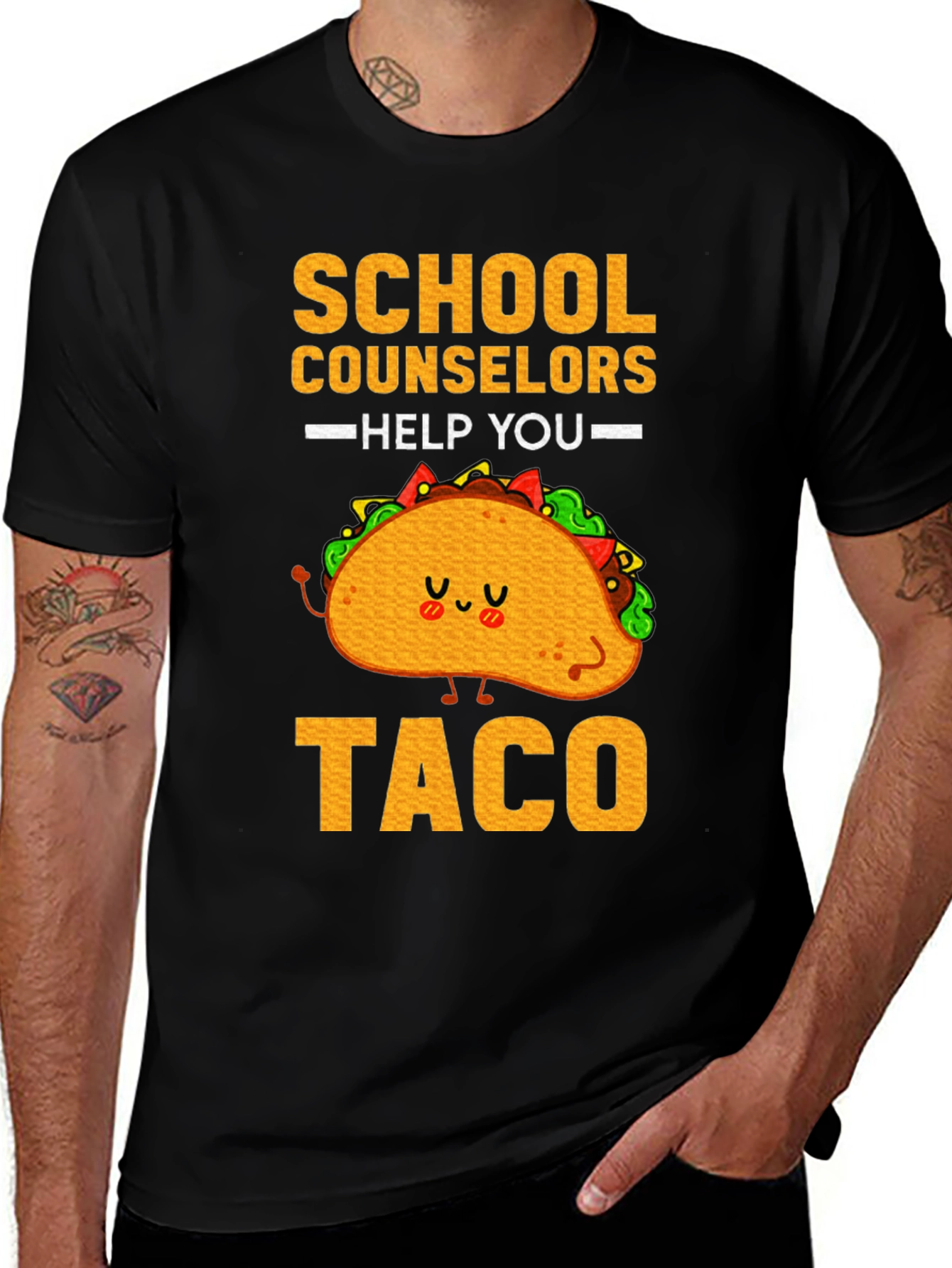 School Counselors Help You Taco T-Shirt