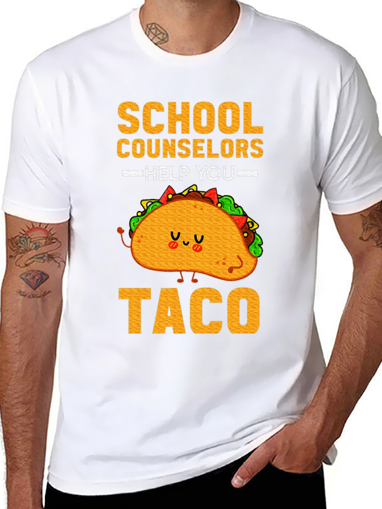 School Counselors Help You Taco T-Shirt