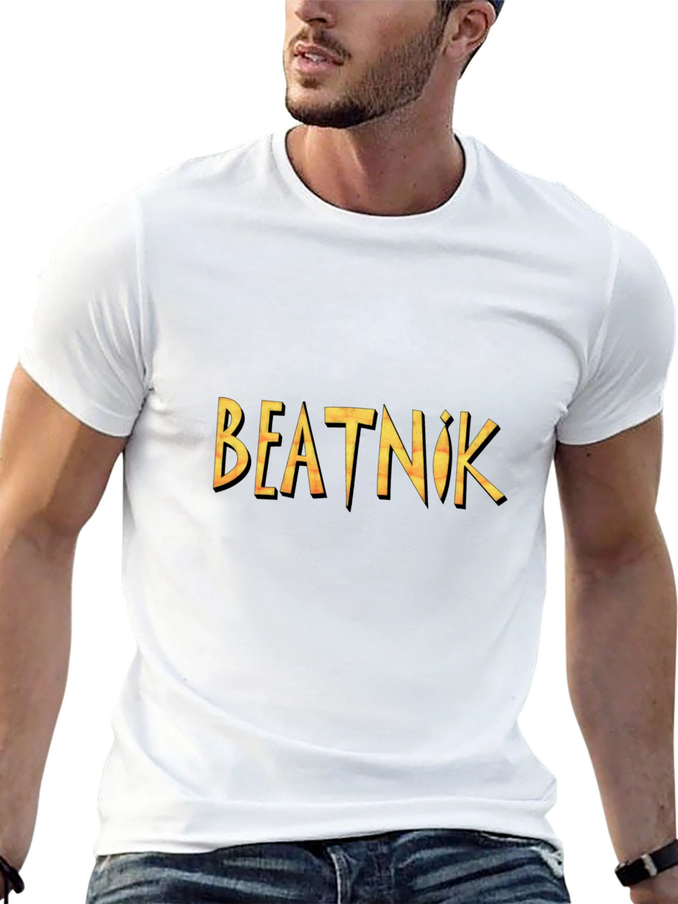 Beatnik Graphic Tee - Black T-Shirt