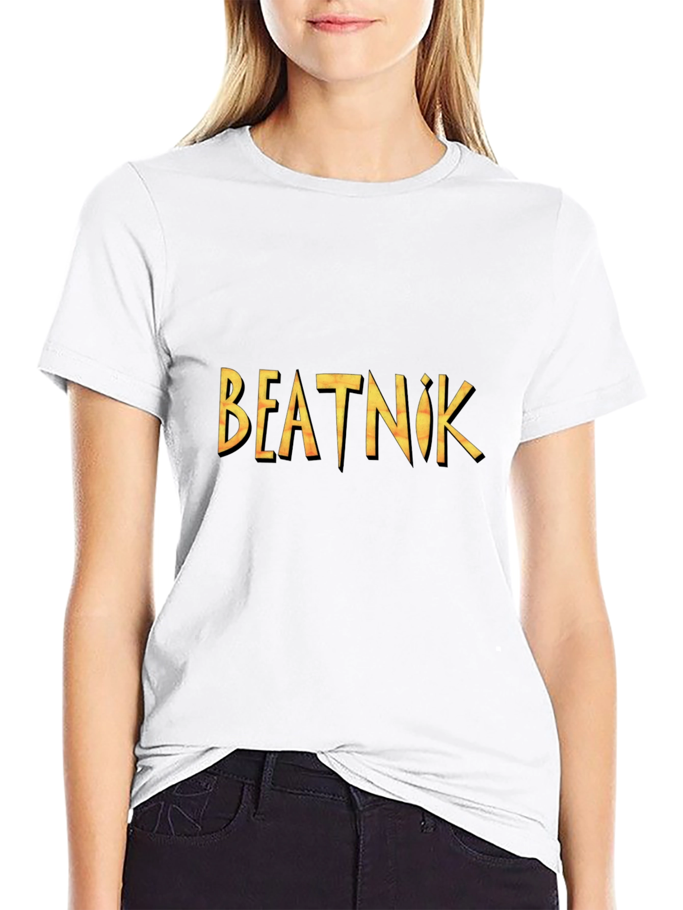 Beatnik Graphic Tee - Black T-Shirt
