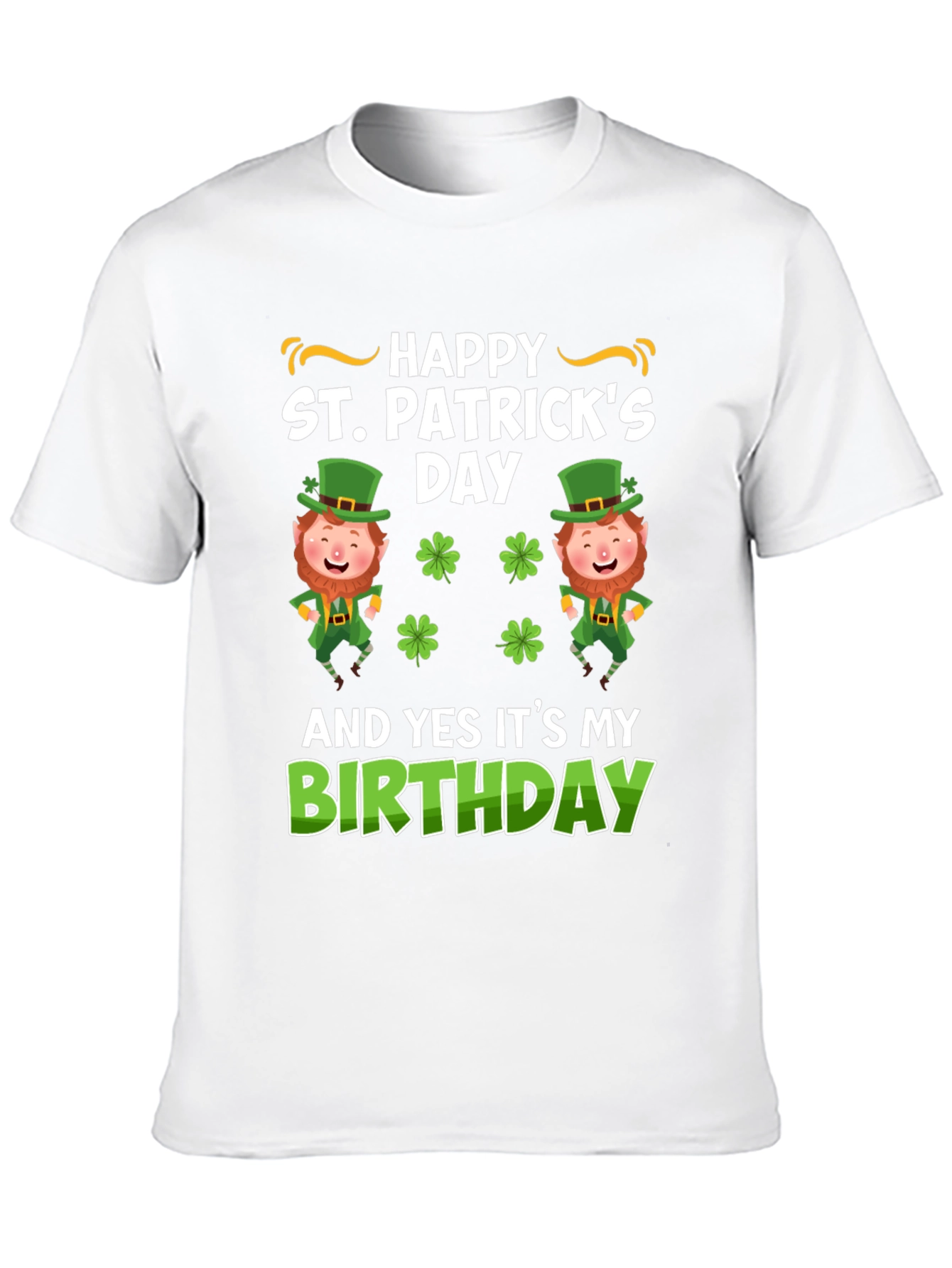 St. Patricks Day Birthday Graphic T-Shirt