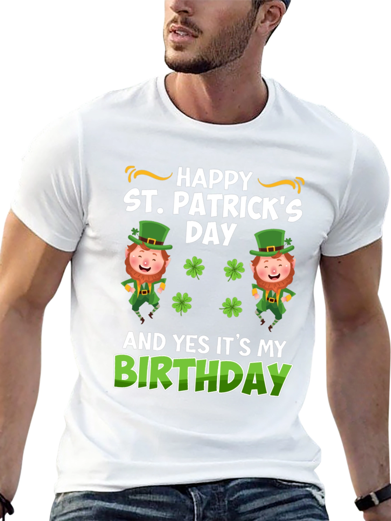 St. Patricks Day Birthday Graphic T-Shirt
