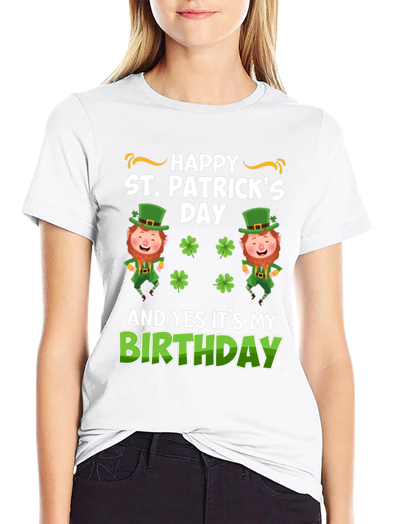St. Patricks Day Birthday Graphic T-Shirt