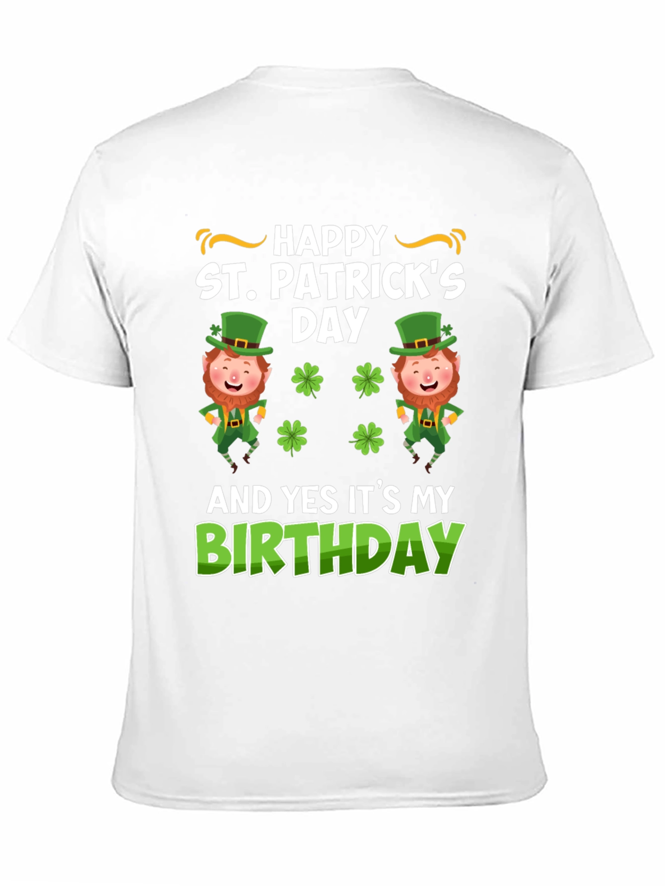St. Patricks Day Birthday Graphic T-Shirt