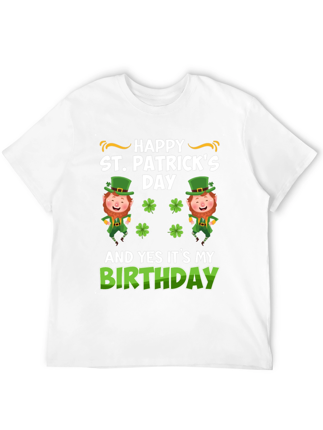 St. Patricks Day Birthday Graphic T-Shirt