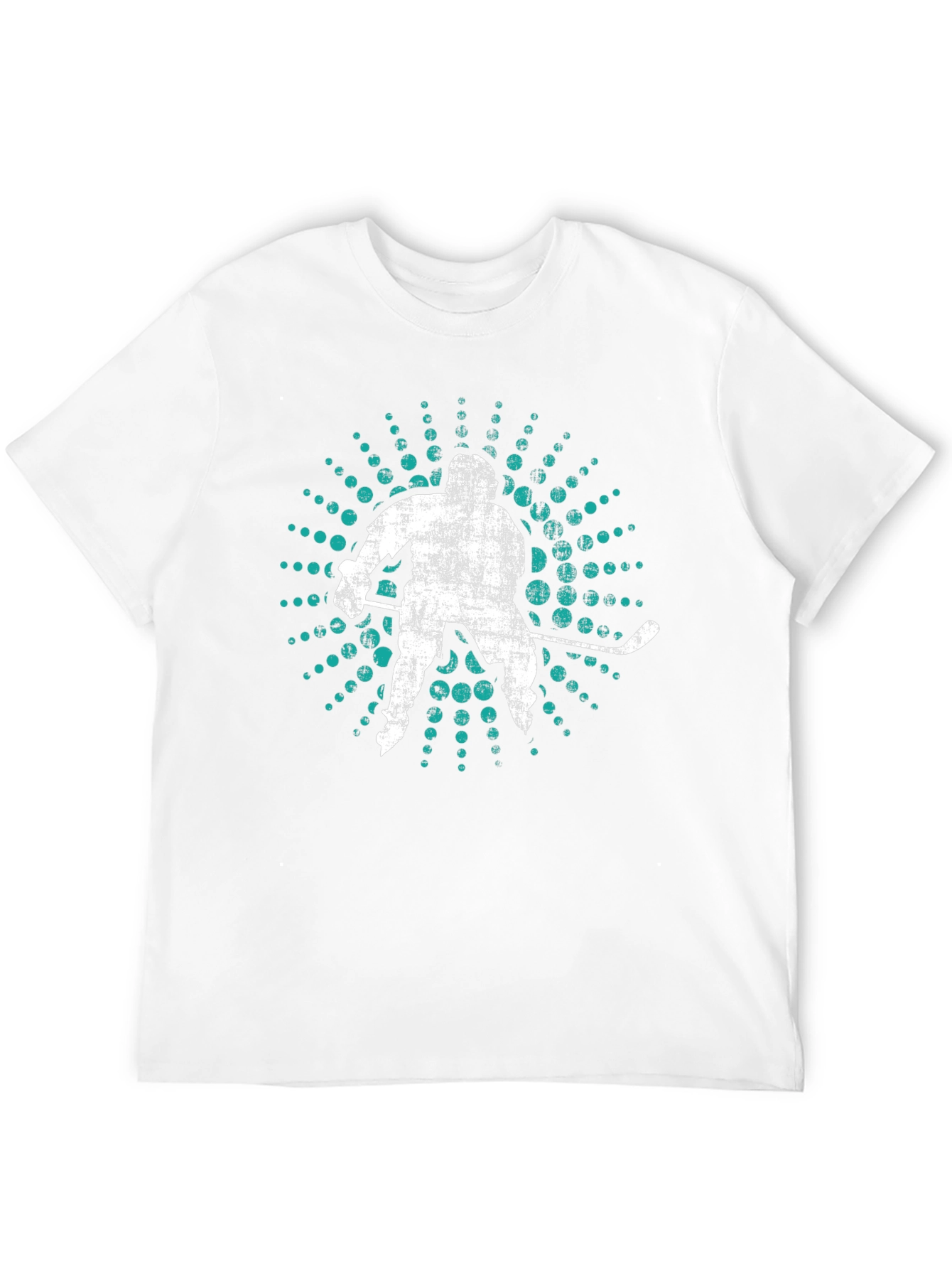 Hockey Player Graphic Tee