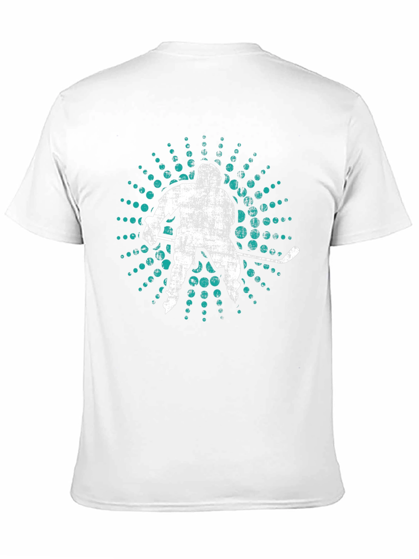 Hockey Player Graphic Tee