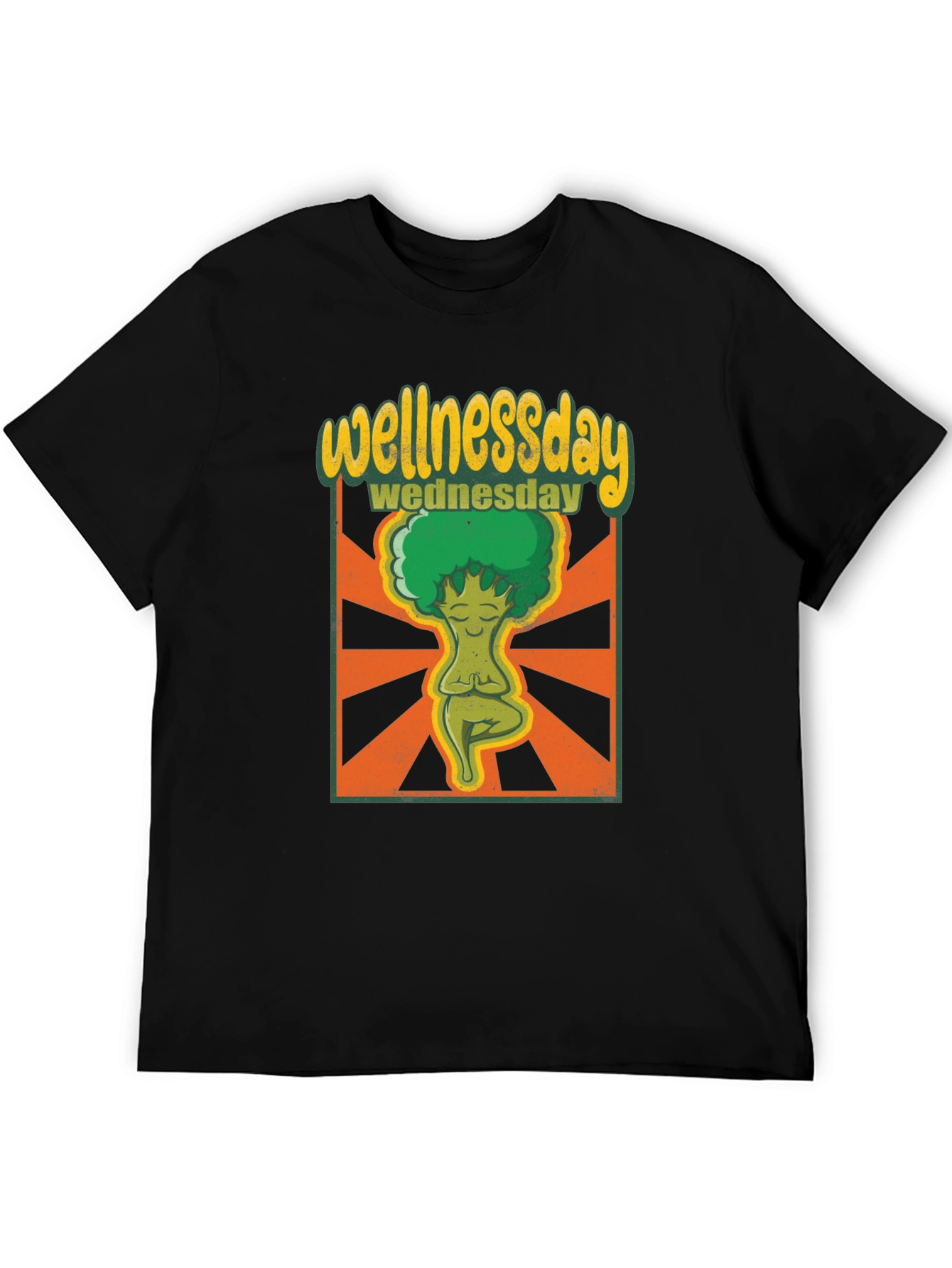 Wellness Wednesday Broccoli Yoga T-Shirt