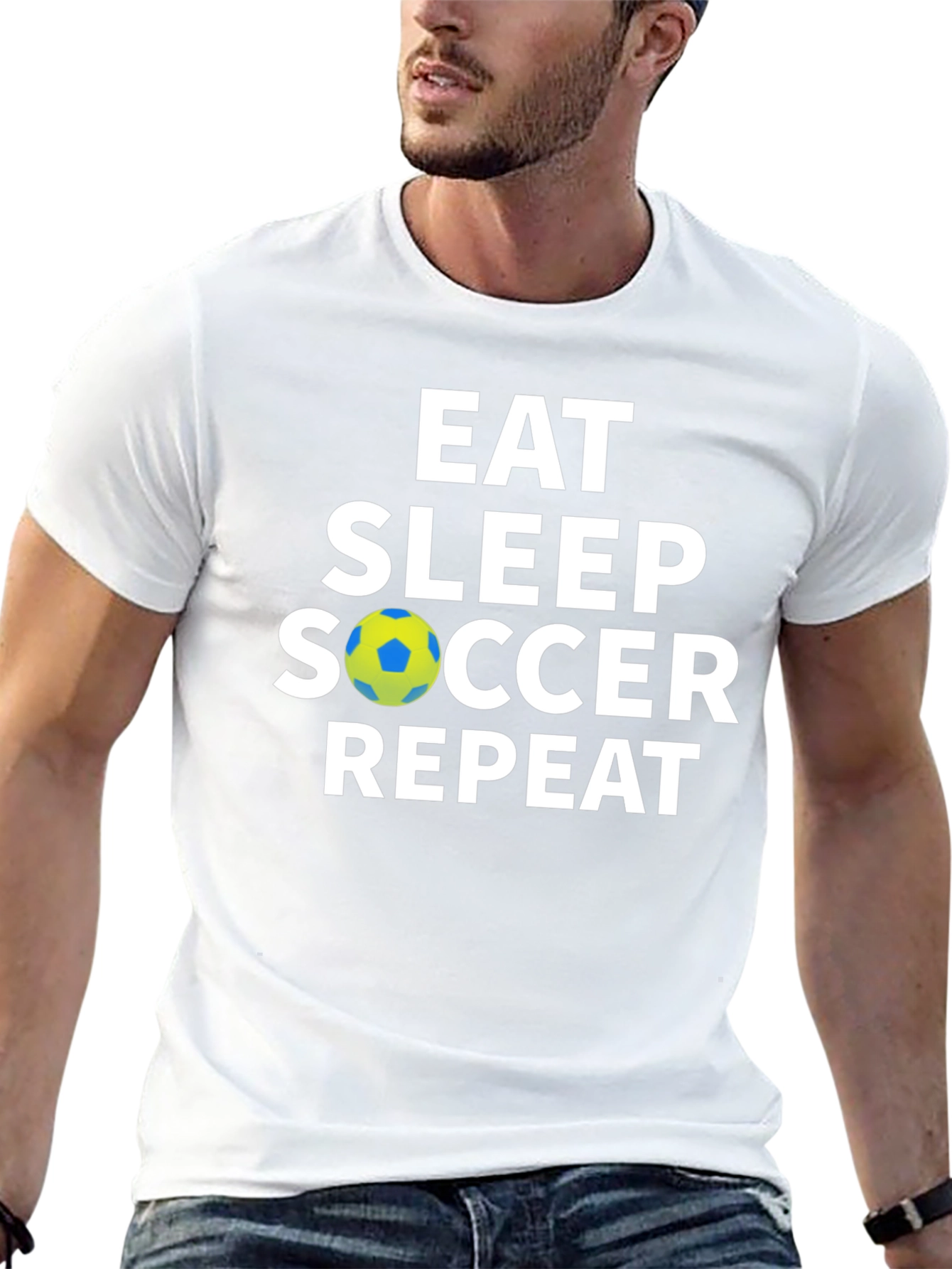 Eat Sleep Soccer Repeat T-Shirt