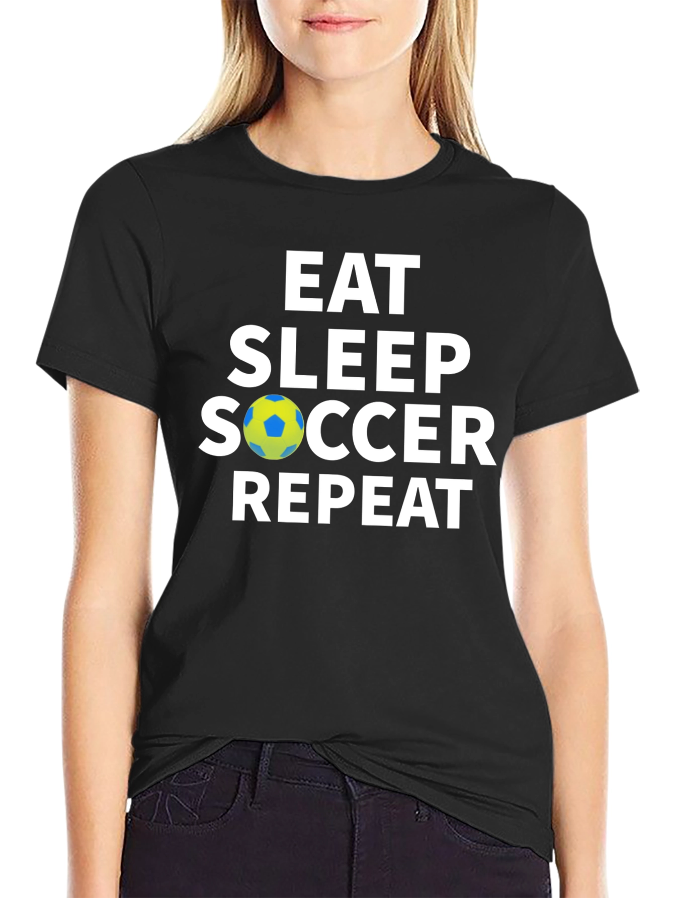 Eat Sleep Soccer Repeat T-Shirt