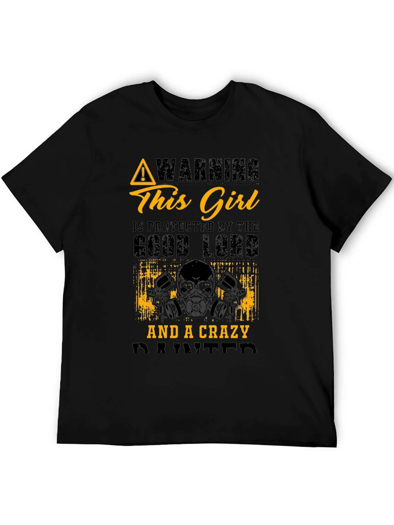 Crazy Painter Protected Graphic T-Shirt