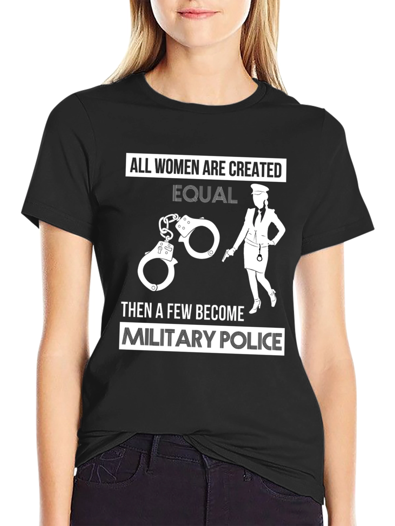 Military Police Womens Graphic T-Shirt