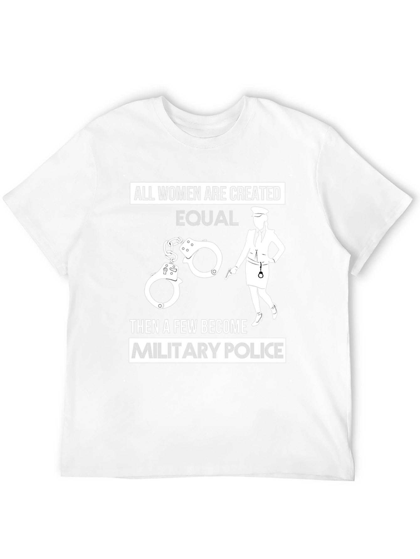 Military Police Womens Graphic T-Shirt