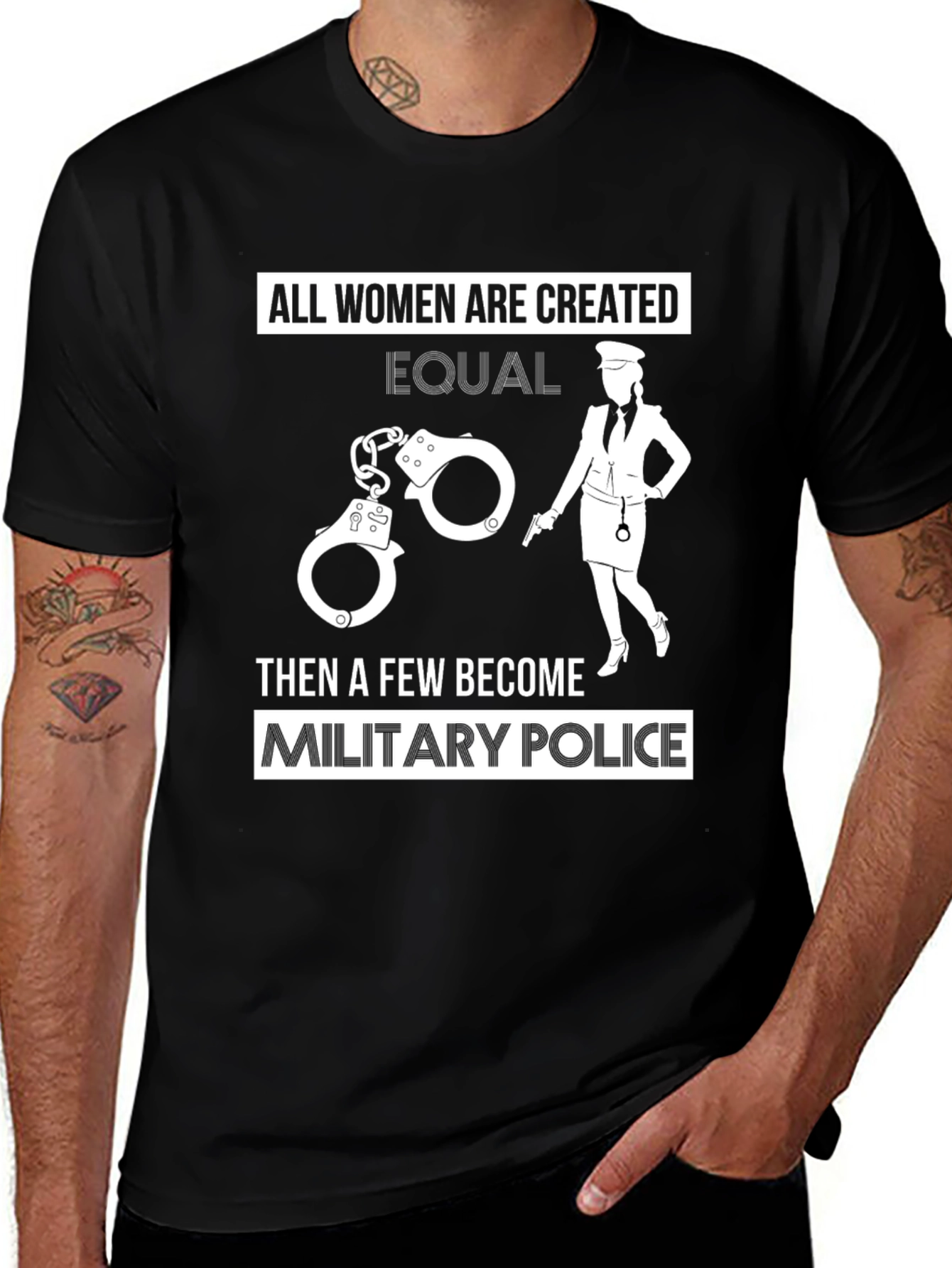 Military Police Womens Graphic T-Shirt