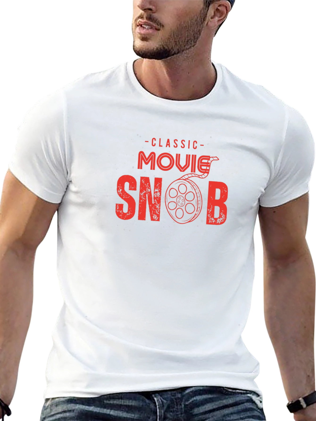 Classic Movie Snob Graphic Tee