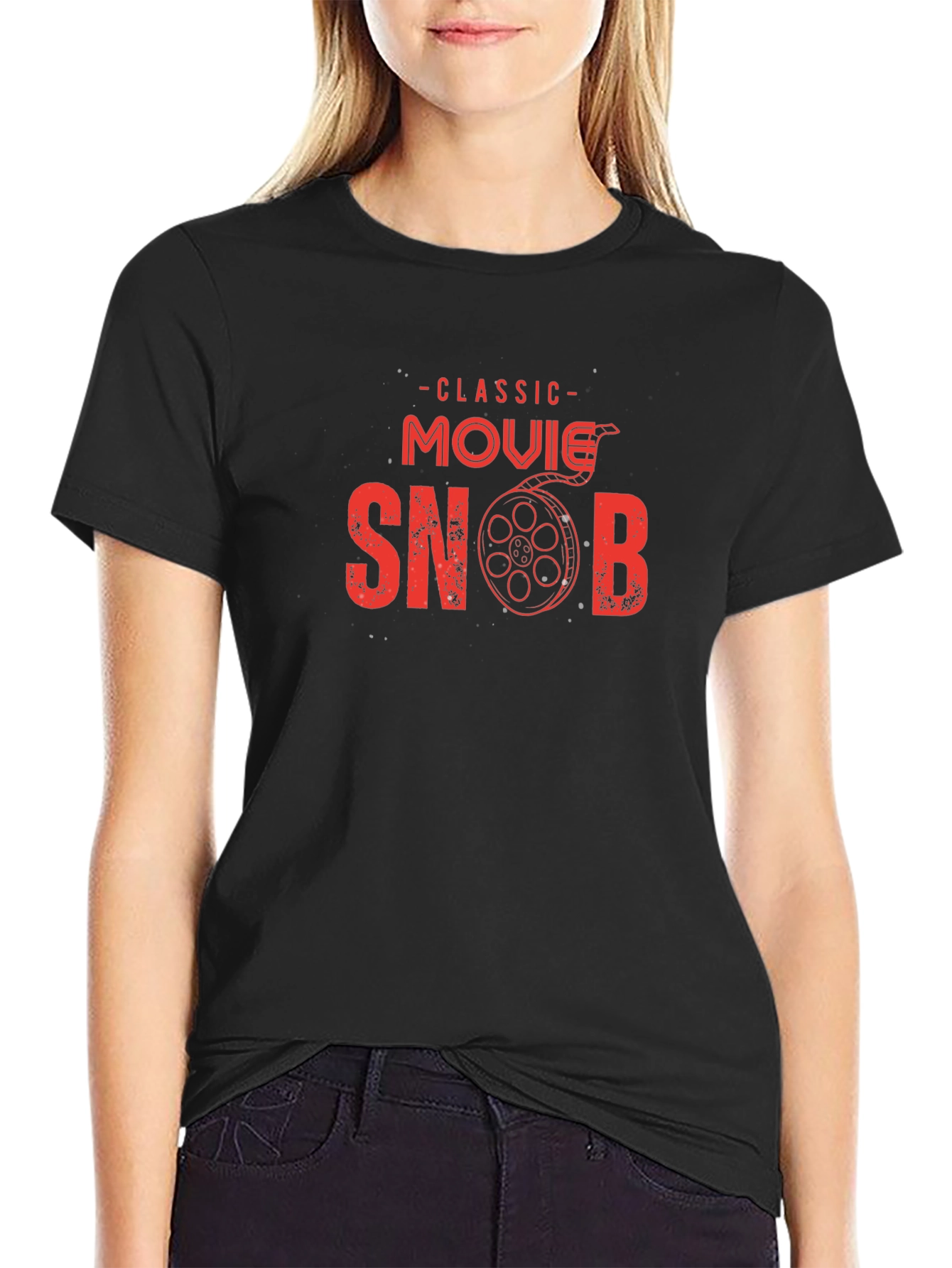 Classic Movie Snob Graphic Tee