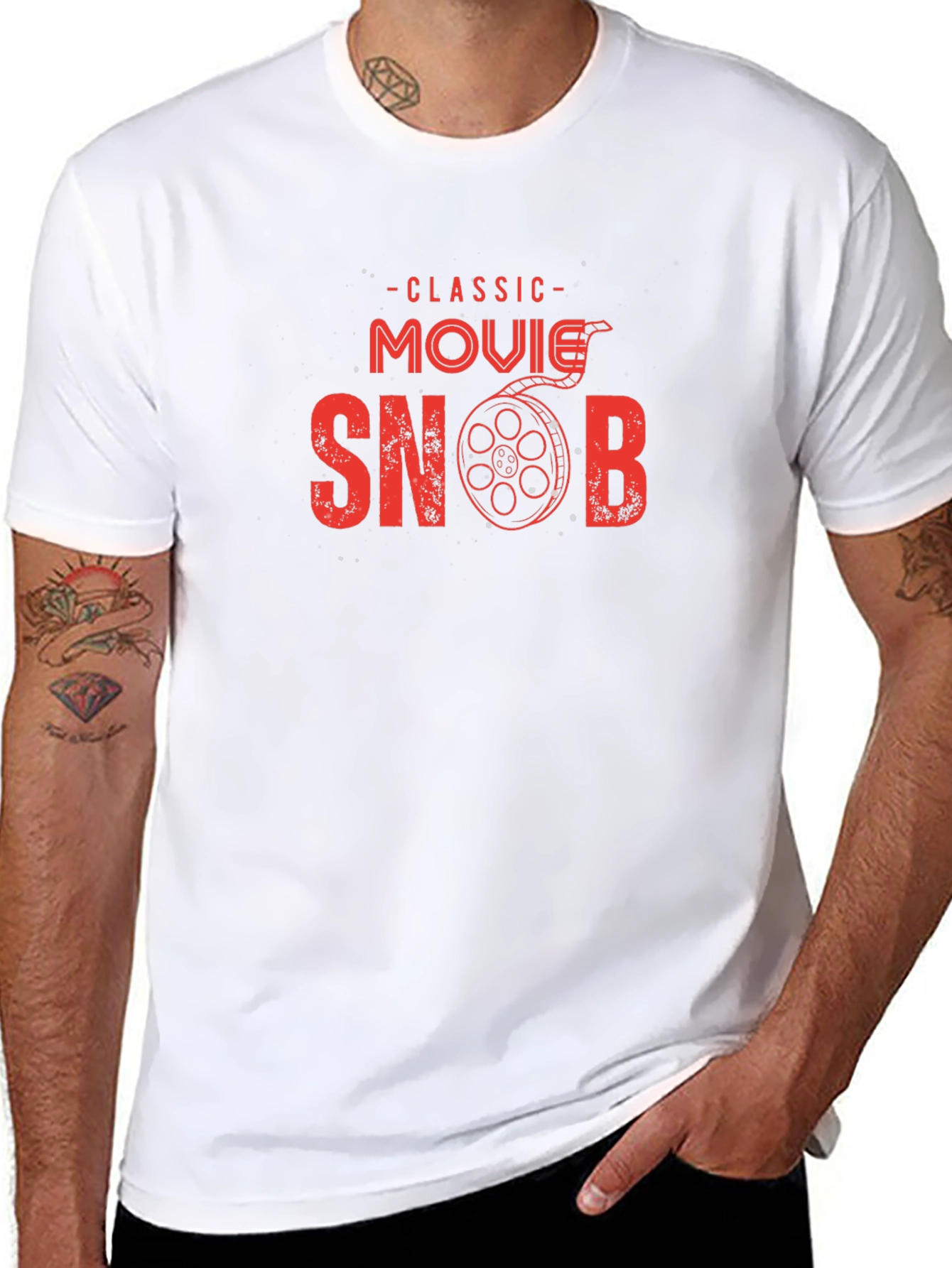 Classic Movie Snob Graphic Tee