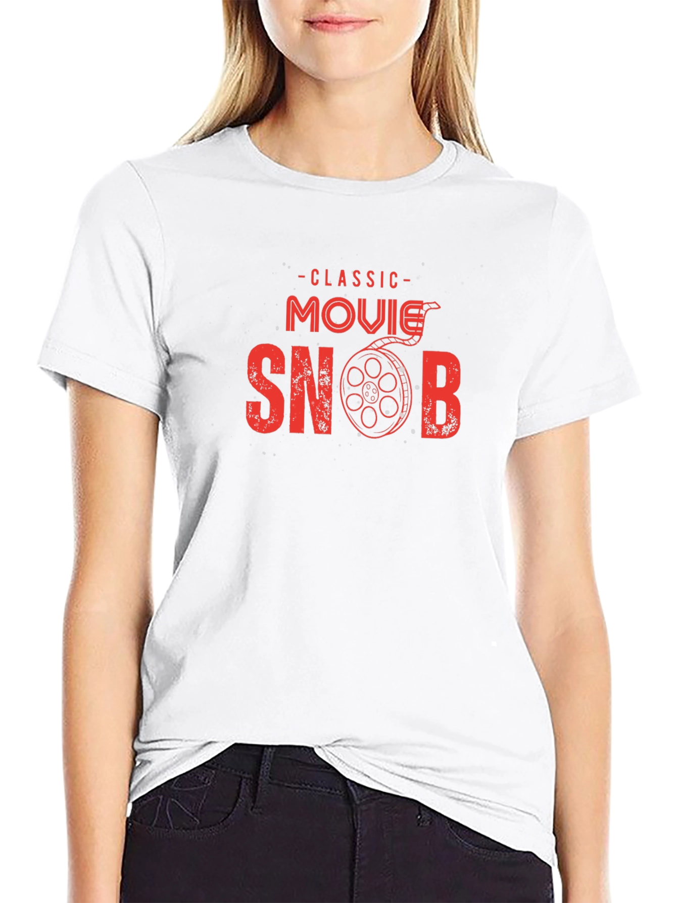 Classic Movie Snob Graphic Tee