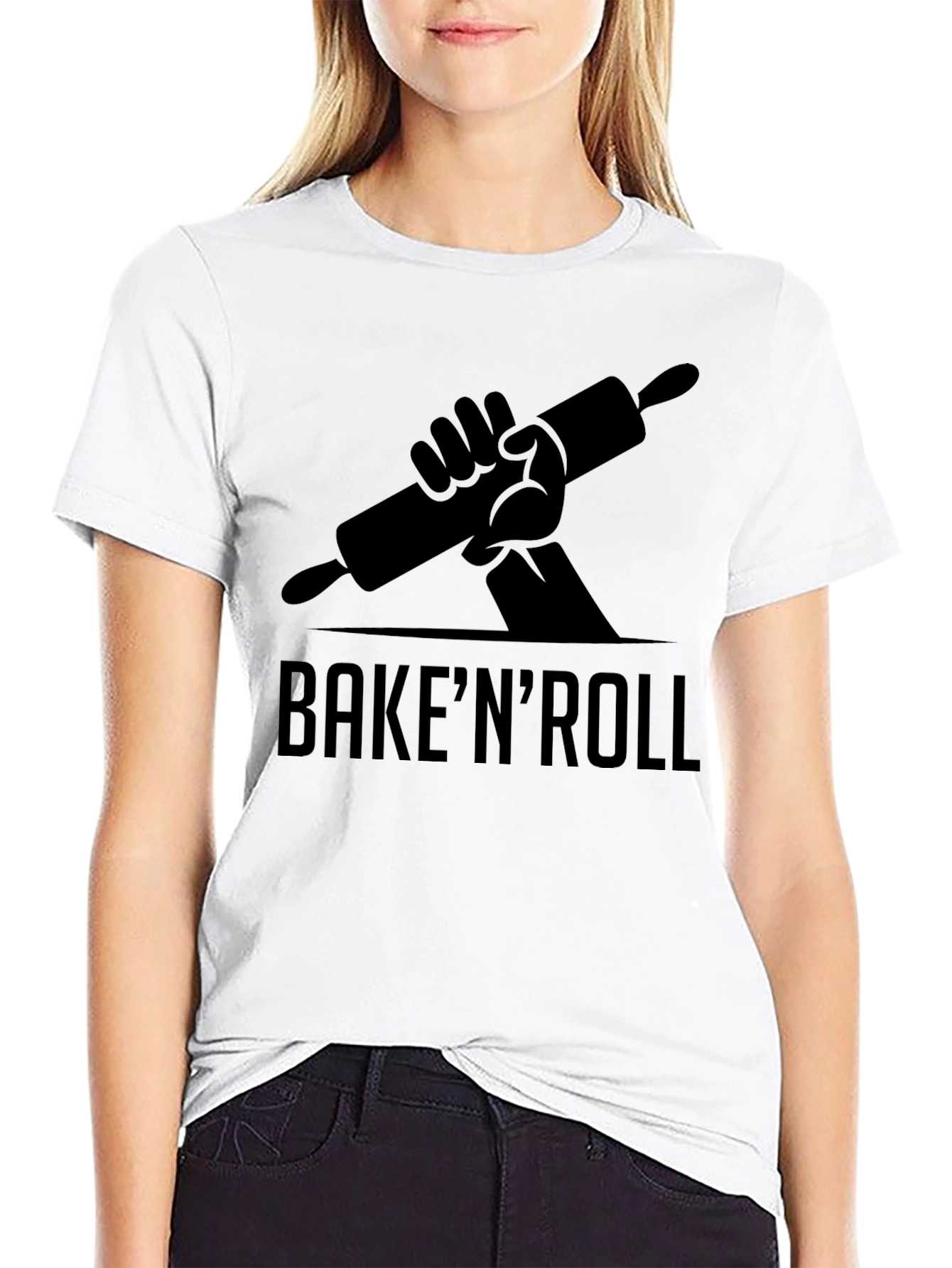 BakenRoll Black T-Shirt