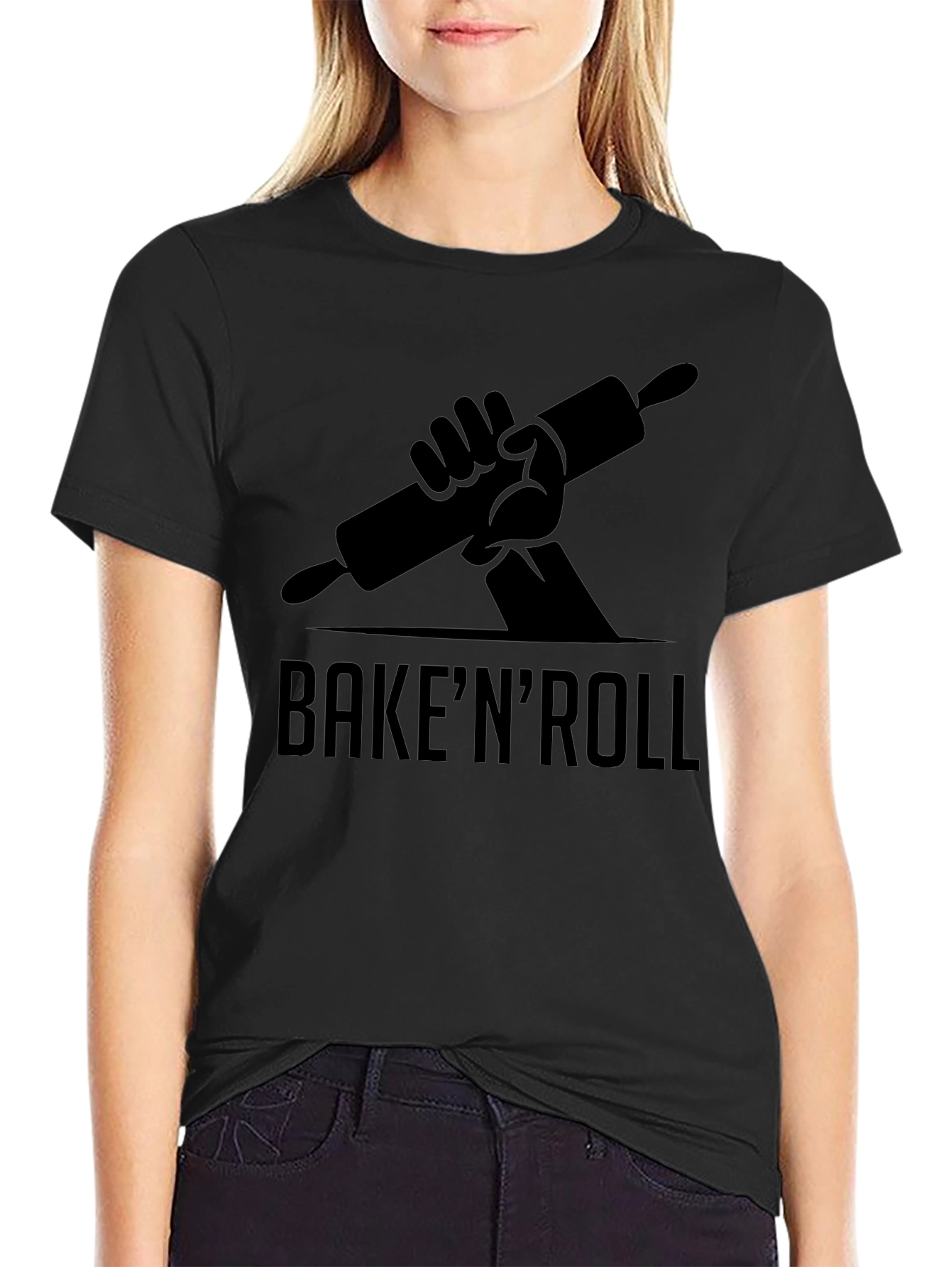 BakenRoll Black T-Shirt