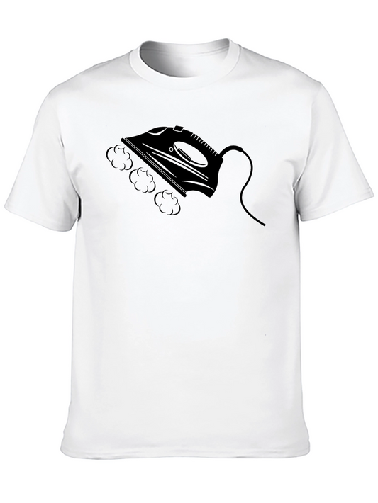 Iron Graphic Tee - Cool Black T-Shirt for Men