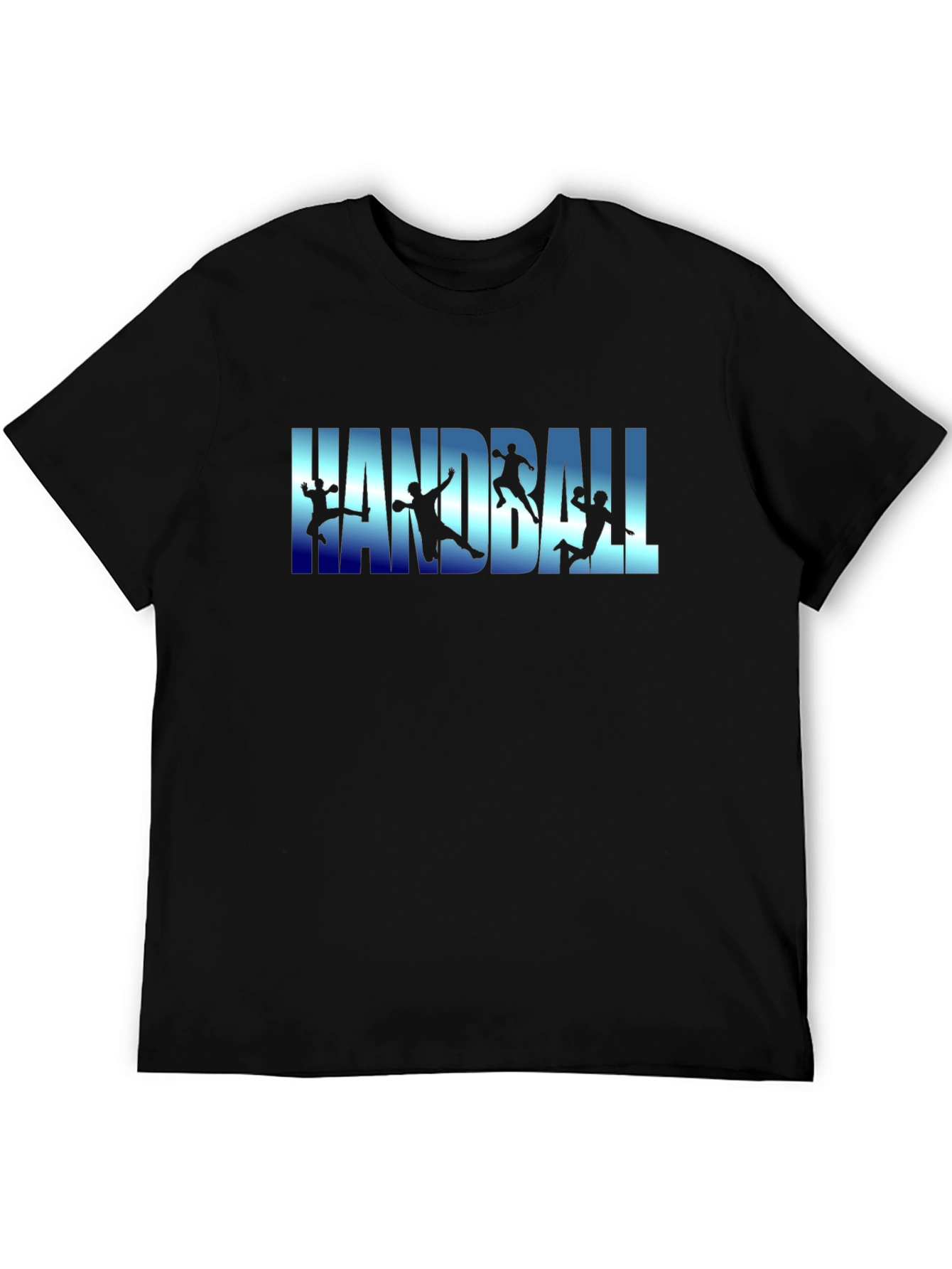 Handball Silhouette Graphic T-Shirt