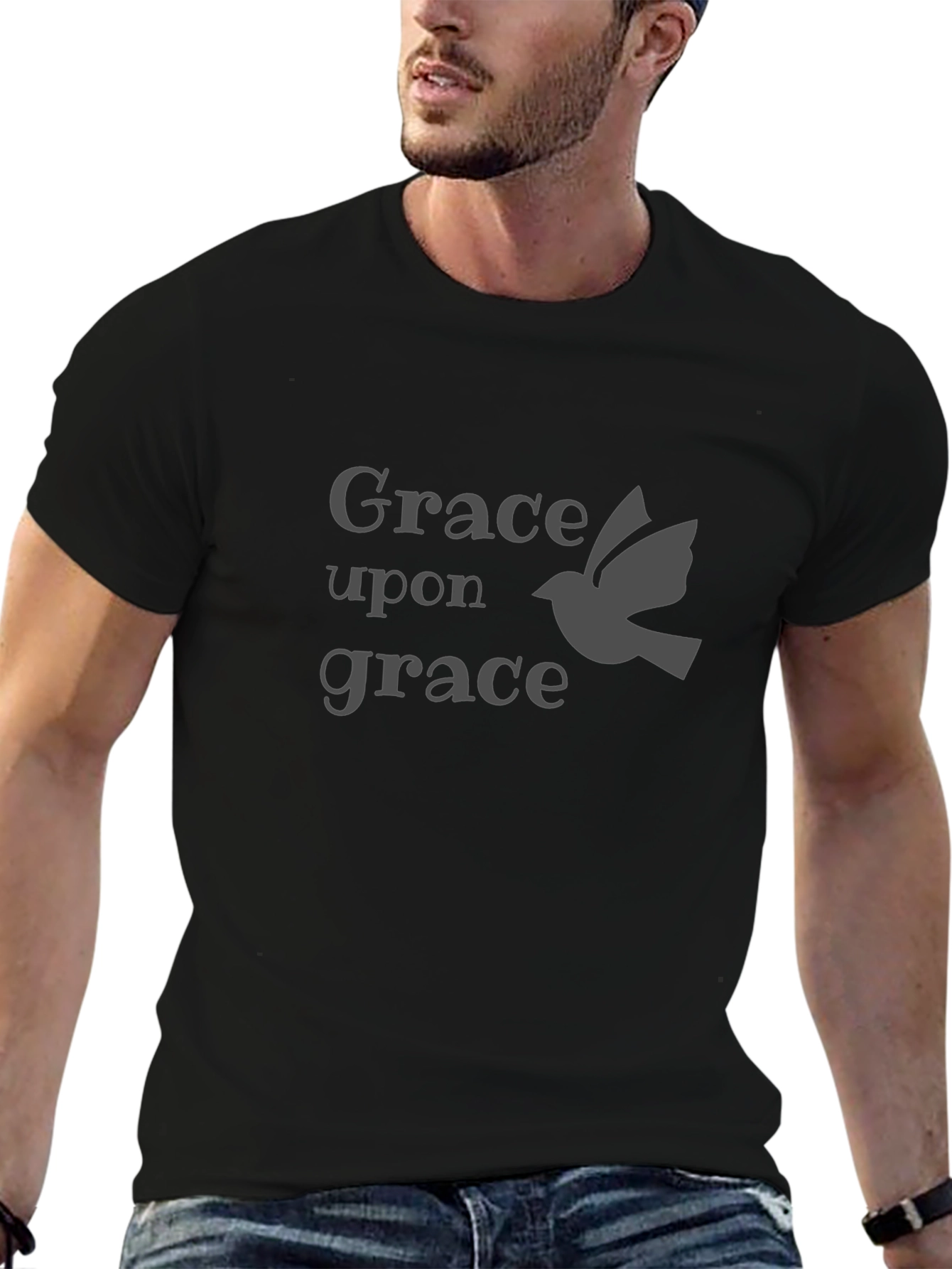 Grace Dove Graphic T-Shirt - Stylish & Comfortable
