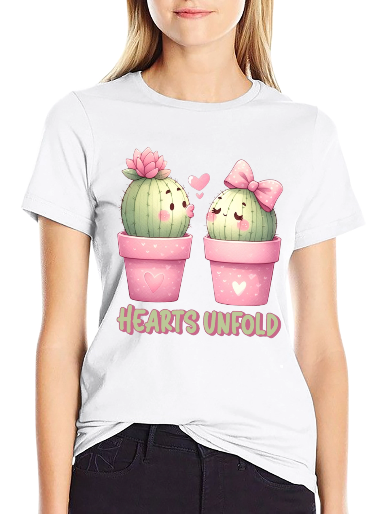Hearts Unfold Cactus T-Shirt