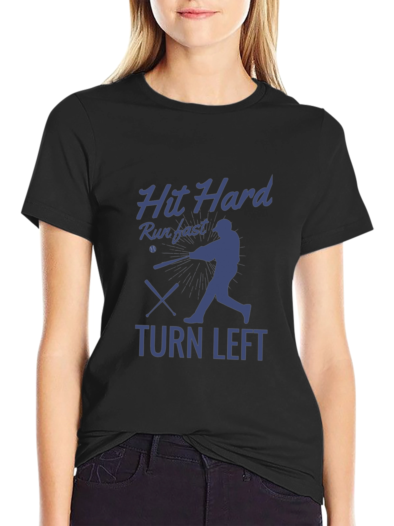 Hit Hard Baseball T-Shirt