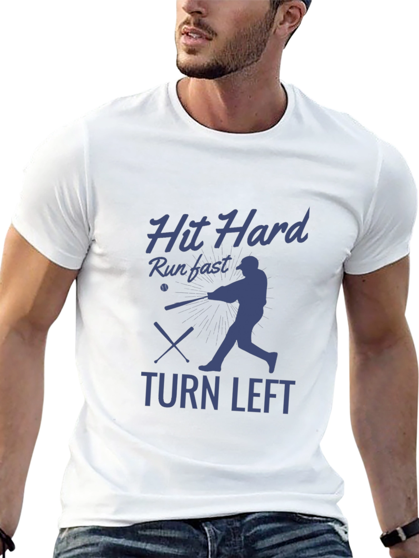 Hit Hard Baseball T-Shirt
