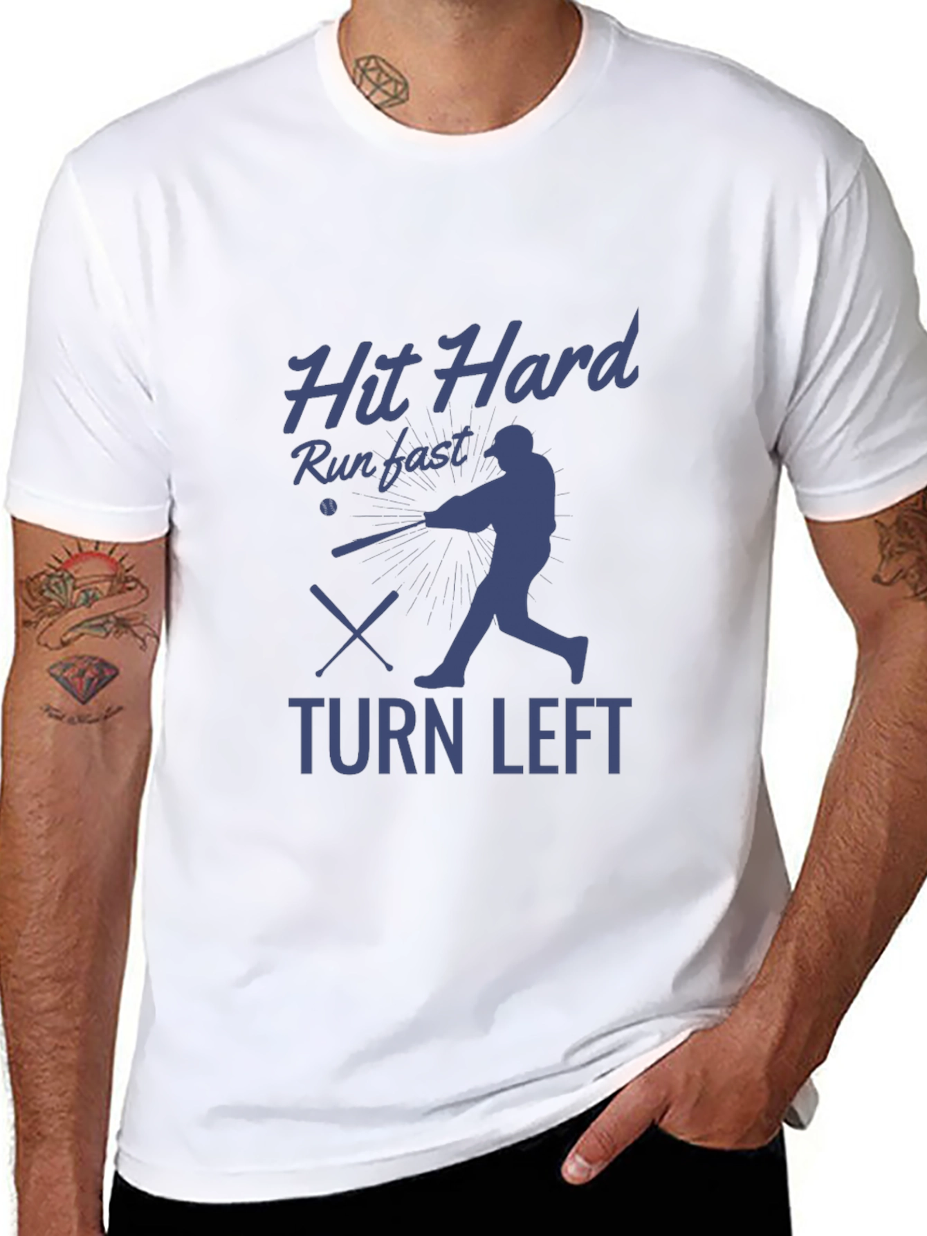 Hit Hard Baseball T-Shirt