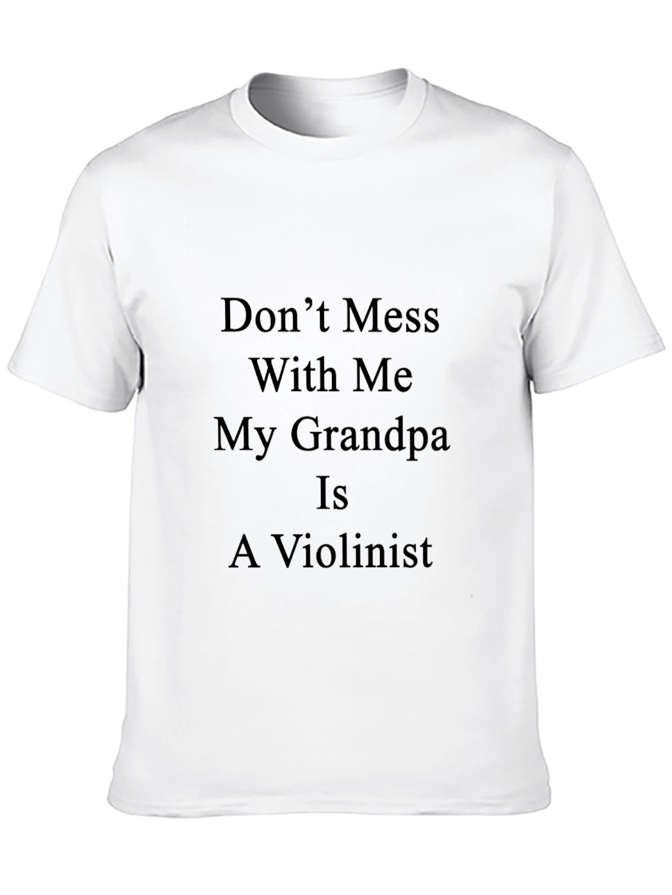 Funny Grandpa Violinist T-Shirt