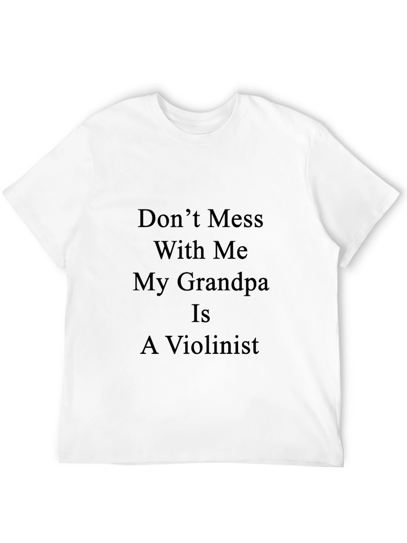 Funny Grandpa Violinist T-Shirt