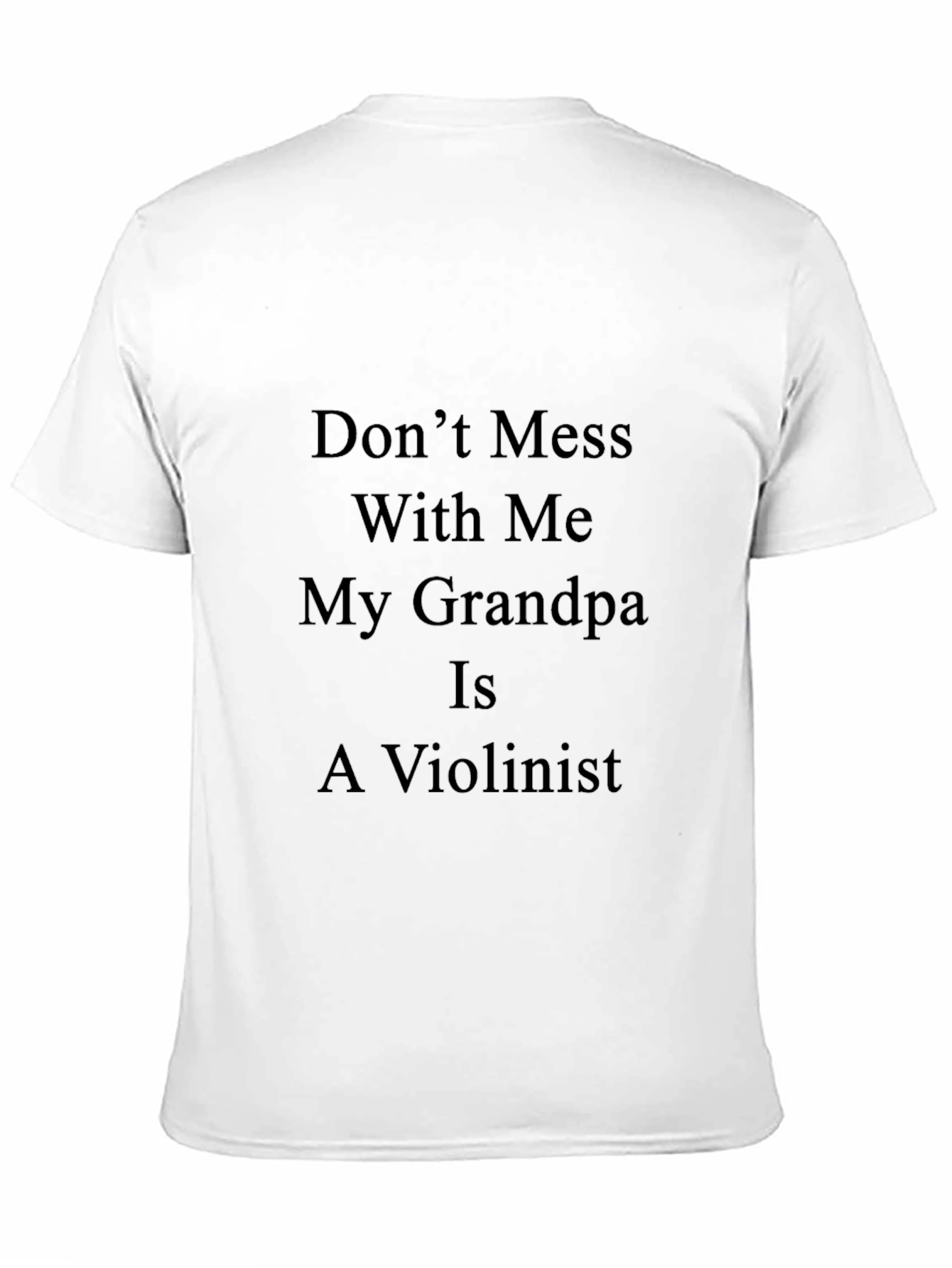 Funny Grandpa Violinist T-Shirt
