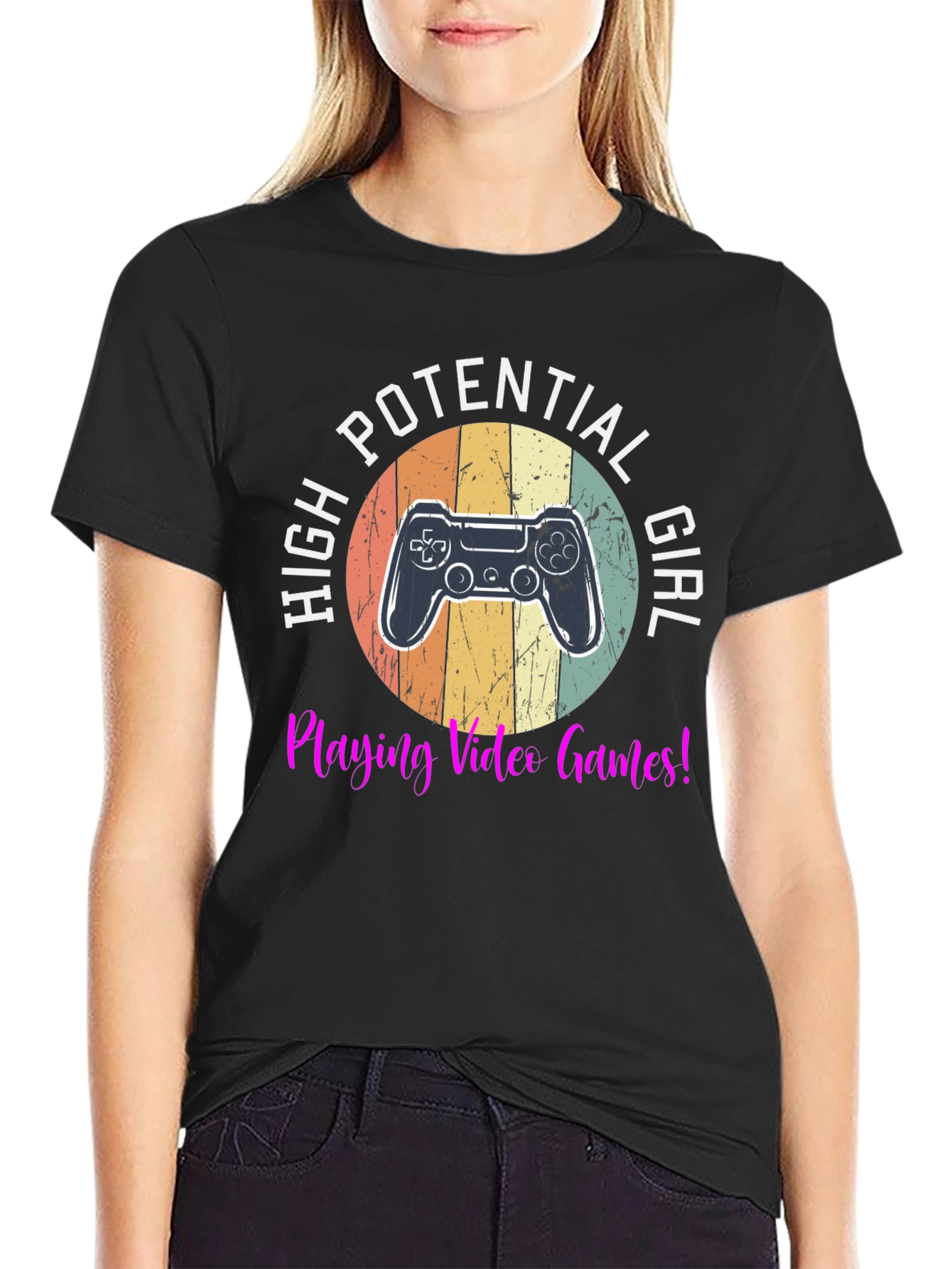High Potential Girl Gamer T-Shirt